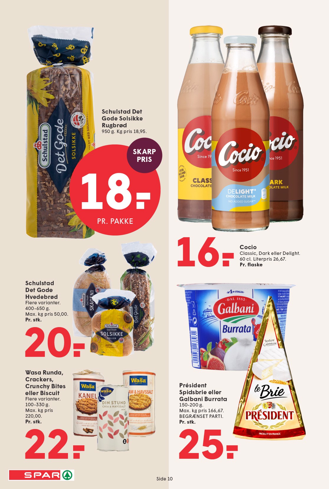 spar - Spar tilbudsavis for næste uge fra fredag, 16.10.2026 til torsdag, 22.10.2026 - page: 10