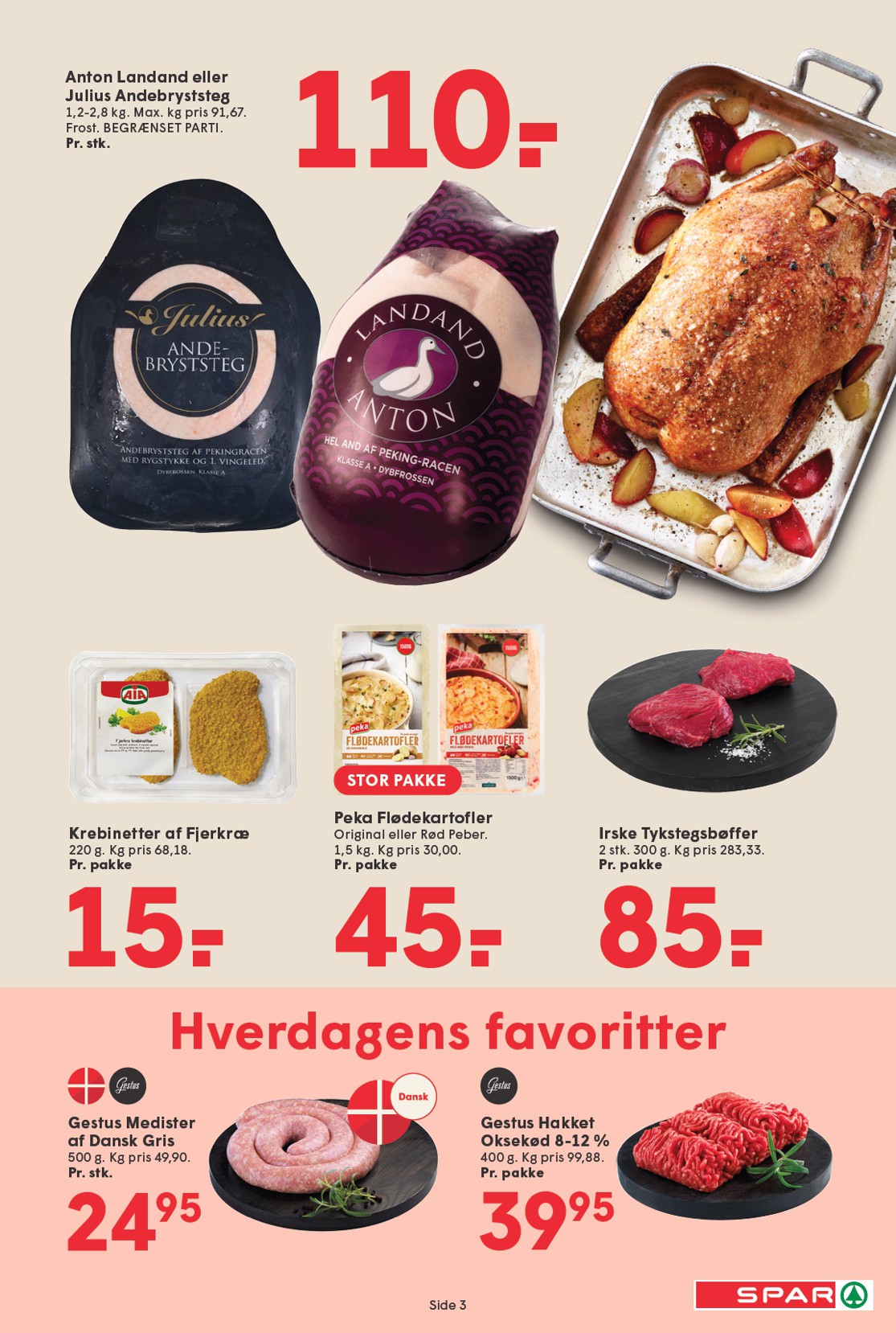 spar - Spar tilbudsavis for næste uge fra fredag, 16.10.2026 til torsdag, 22.10.2026 - page: 3