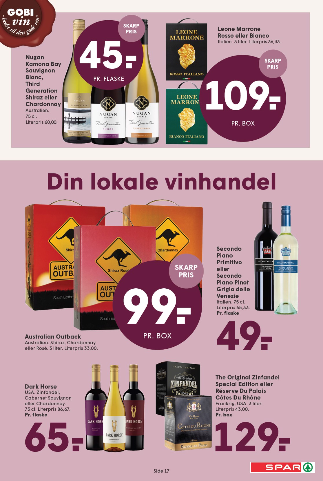 spar - Spar tilbudsavis for næste uge fra fredag, 23.10.2026 til torsdag, 29.10.2026 - page: 18