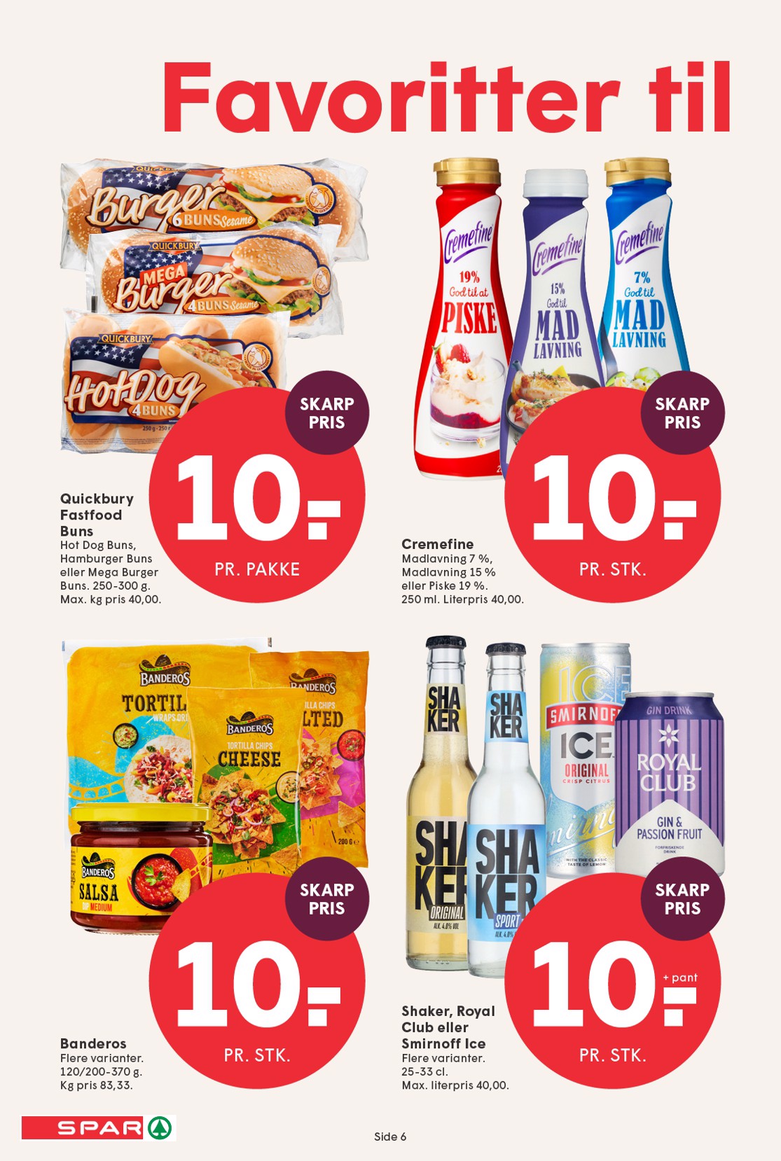 spar - Spar tilbudsavis for næste uge fra fredag, 23.10.2026 til torsdag, 29.10.2026 - page: 6