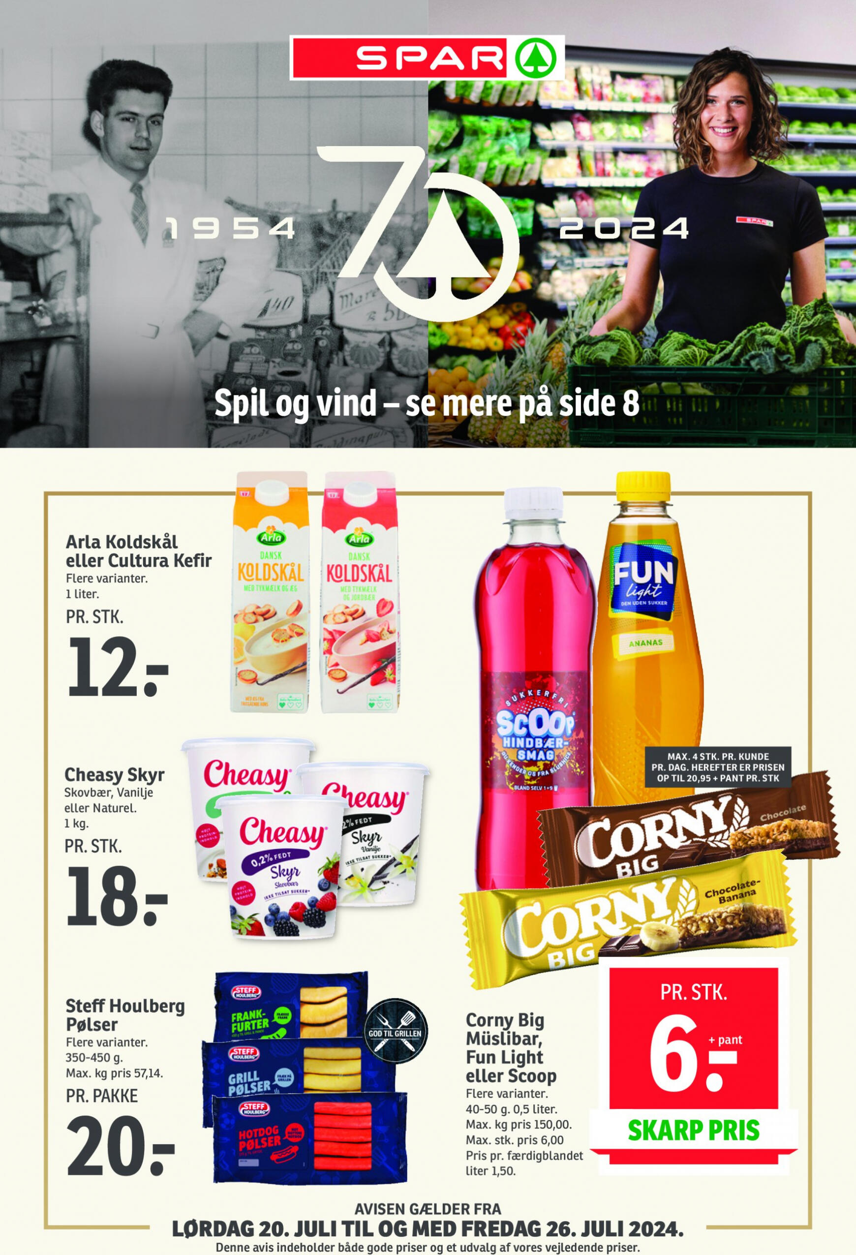 spar - Spar nuværende 20.07. tilbudsavis - 26.07.