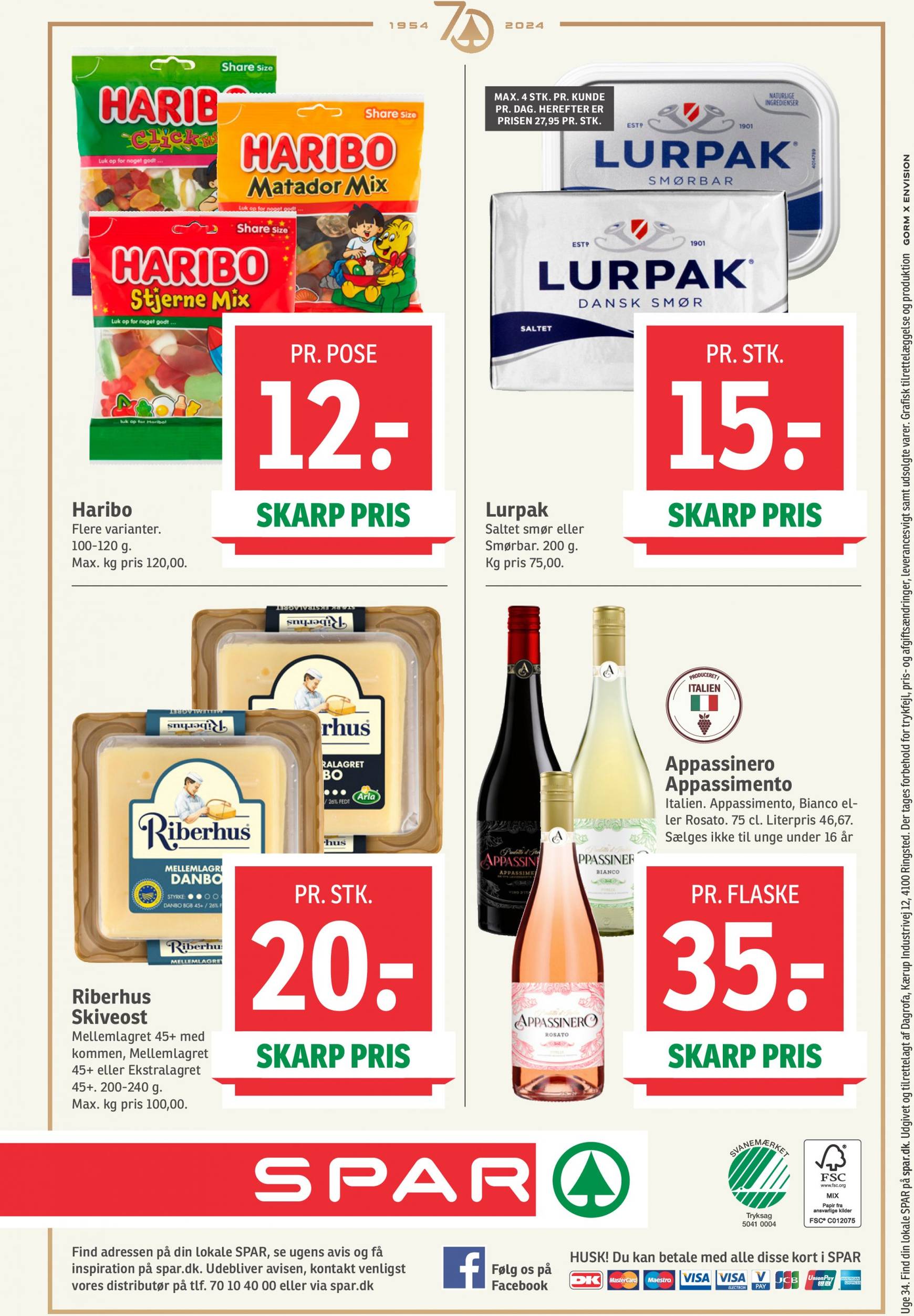 spar - Nyeste Spar-tilbudsavis gyldig fra 17.08. - 23.08. - page: 16