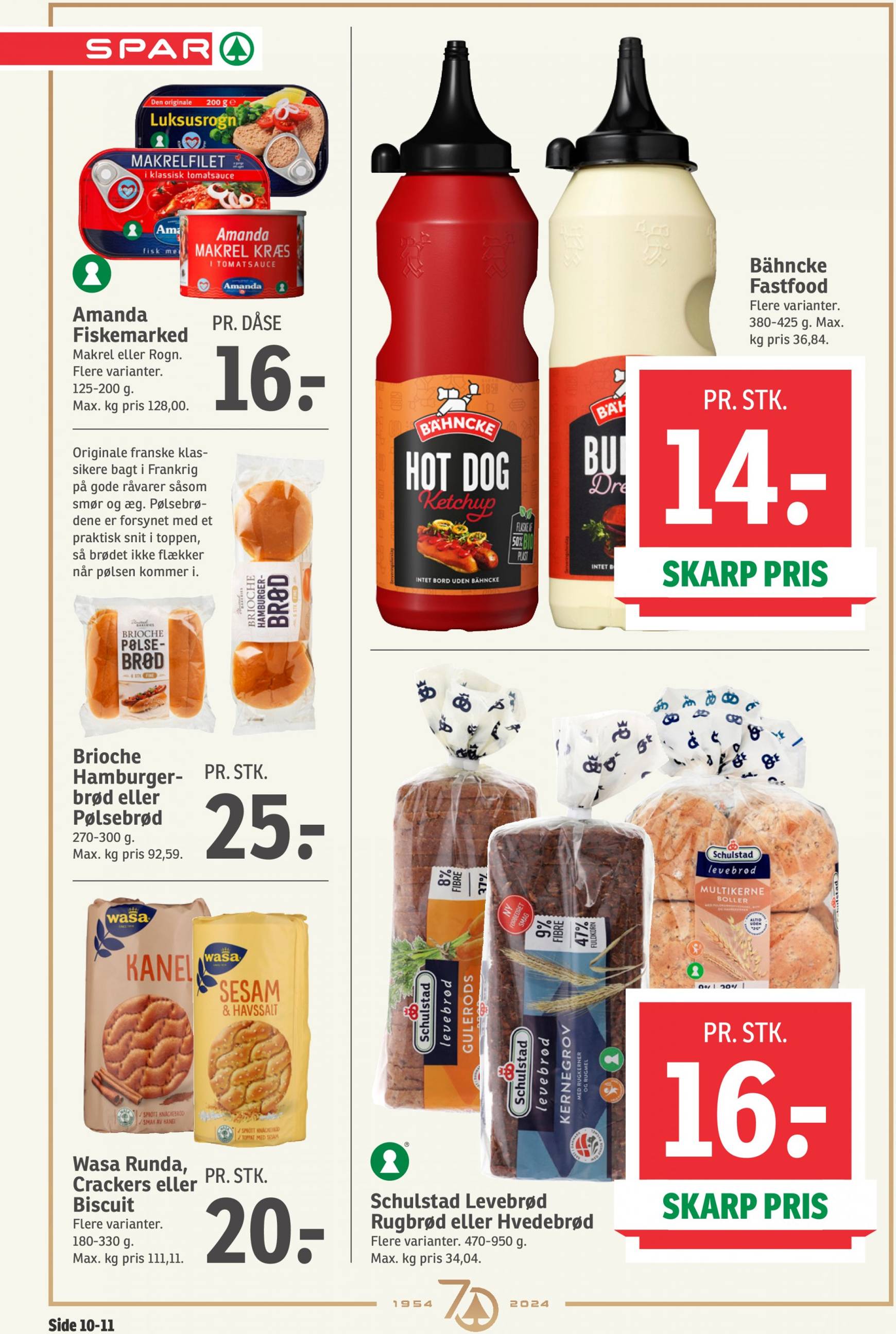 spar - Nyeste Spar-tilbudsavis gyldig fra 17.08. - 23.08. - page: 10