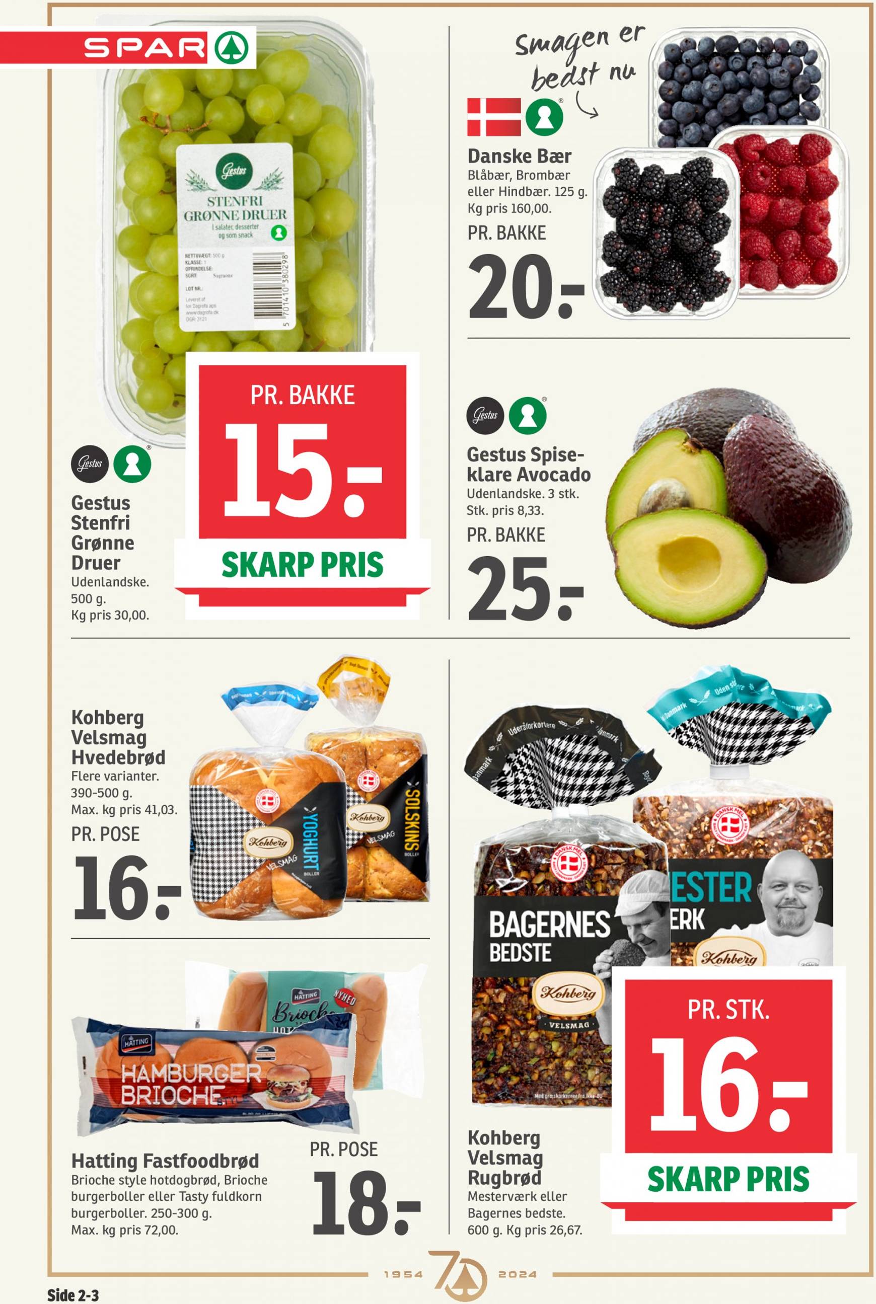 spar - Nyeste Spar-tilbudsavis gyldig fra 24.08. - 30.08. - page: 2