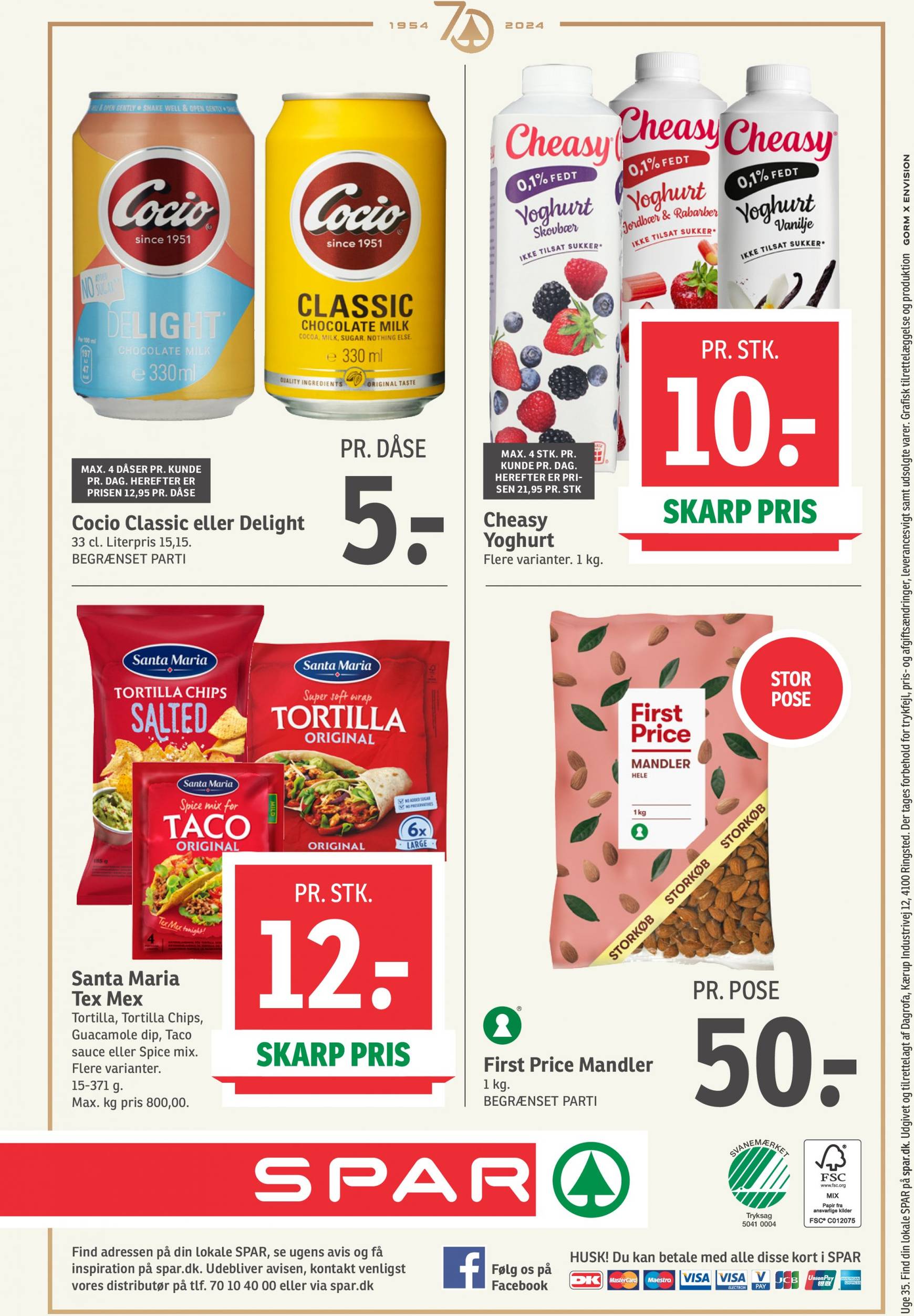 spar - Nyeste Spar-tilbudsavis gyldig fra 24.08. - 30.08. - page: 16