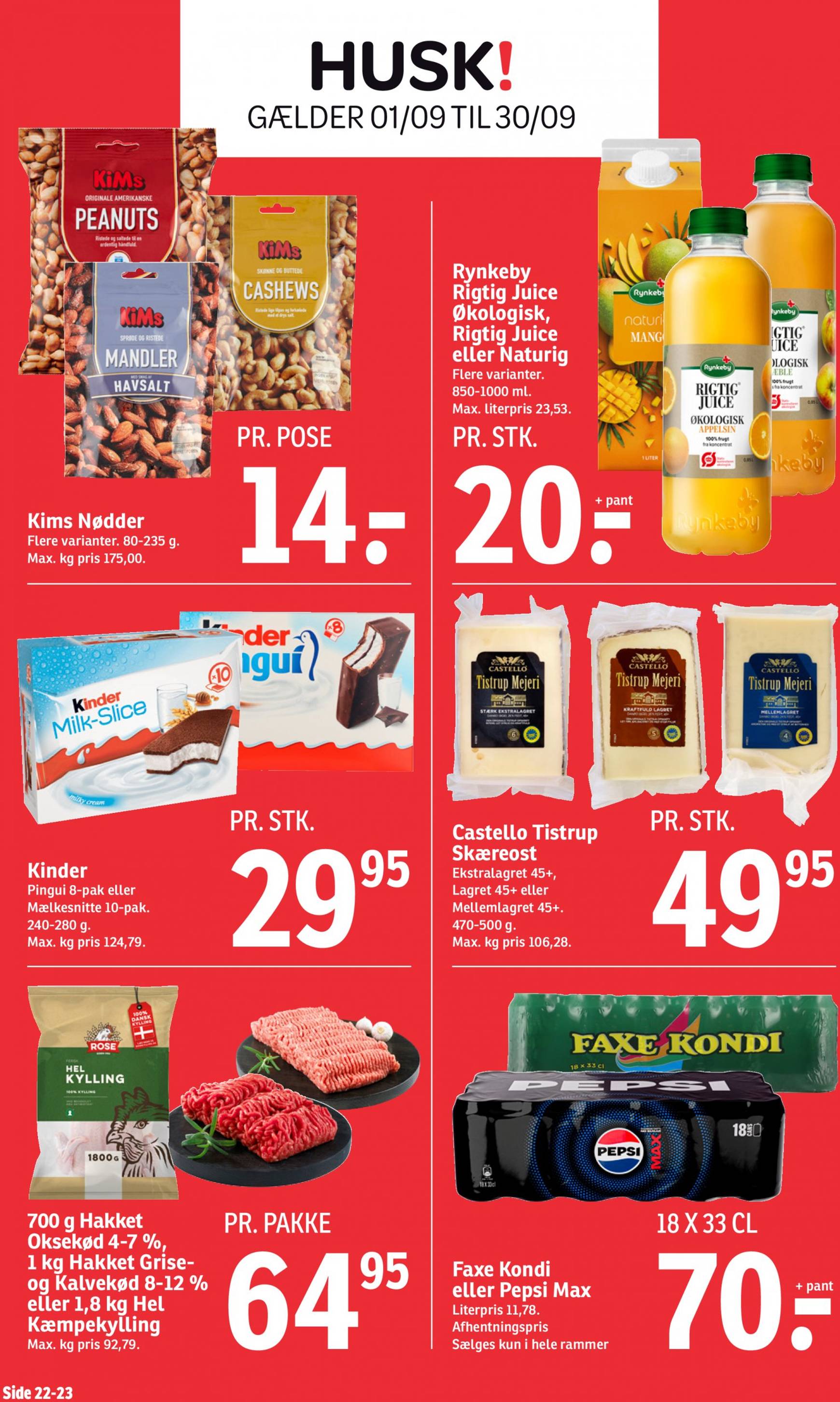 spar - Nyeste Spar-tilbudsavis gyldig fra 31.08. - 06.09. - page: 22