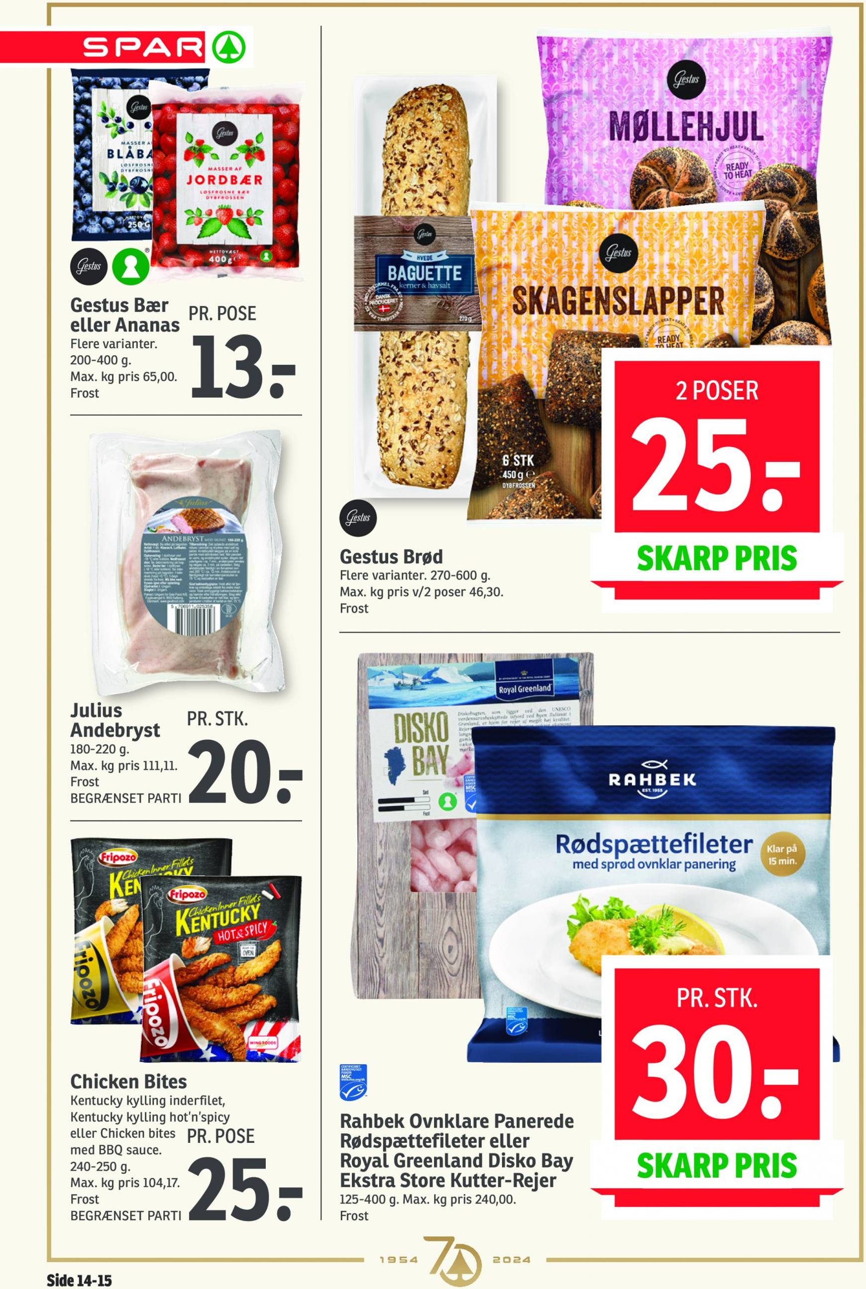 spar - Nyeste Spar-tilbudsavis gyldig fra 14.09. - 20.09. - page: 14