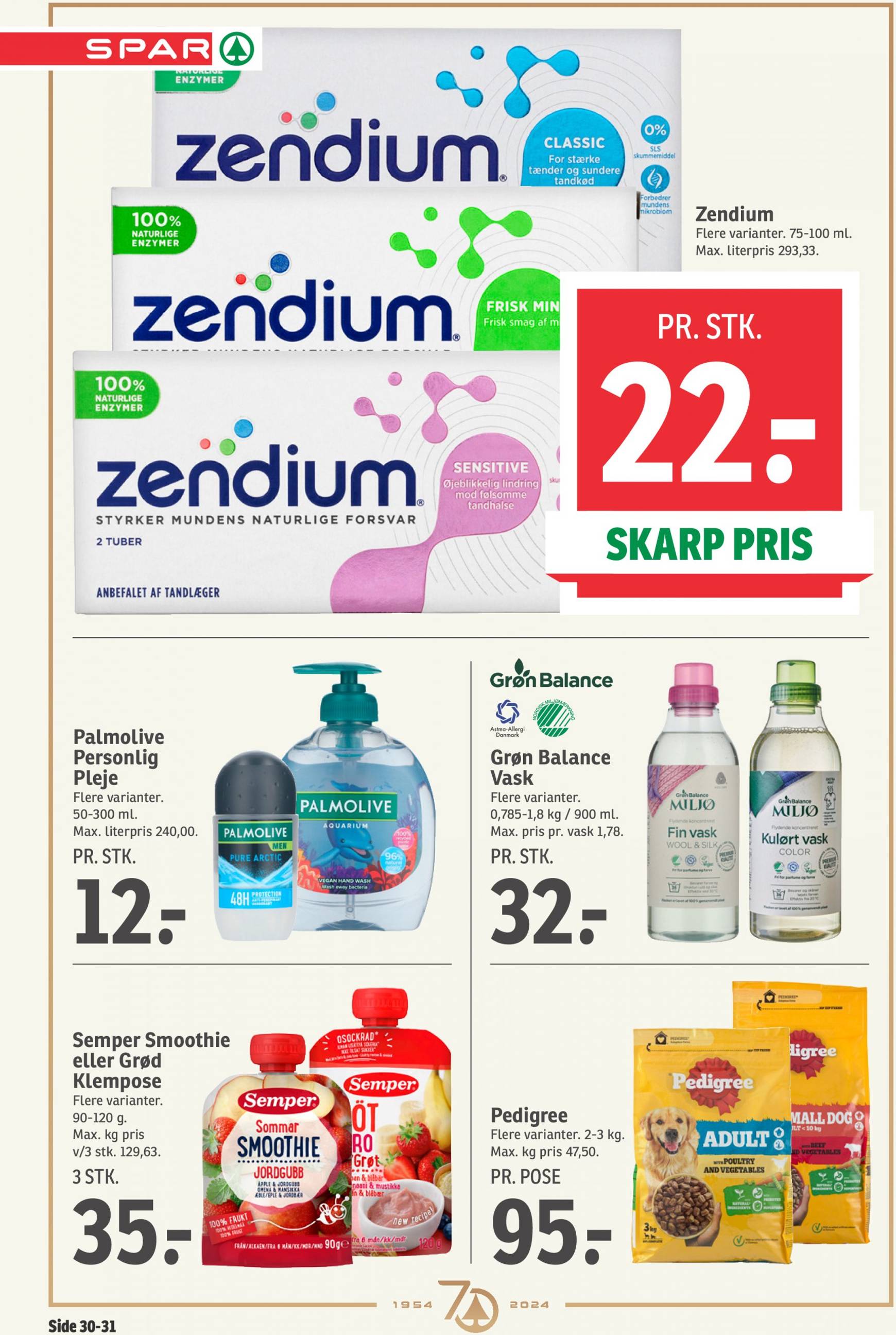 spar - Nyeste Spar-tilbudsavis gyldig fra 21.09. - 27.09. - page: 30