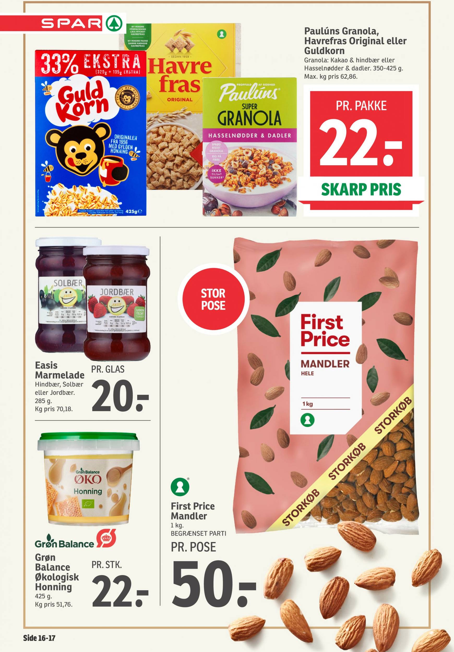 spar - Nyeste Spar-tilbudsavis gyldig fra 21.09. - 27.09. - page: 16