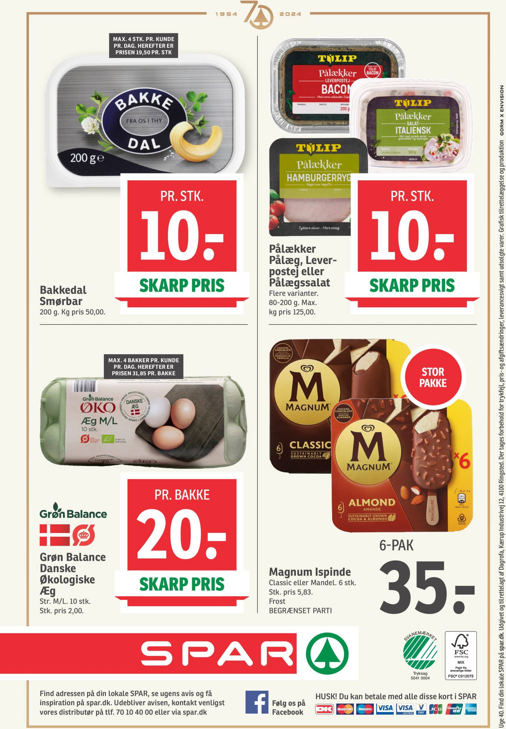 spar - Nyeste Spar tilbudsavis gyldig fra 28.09. - 04.10. - page: 32