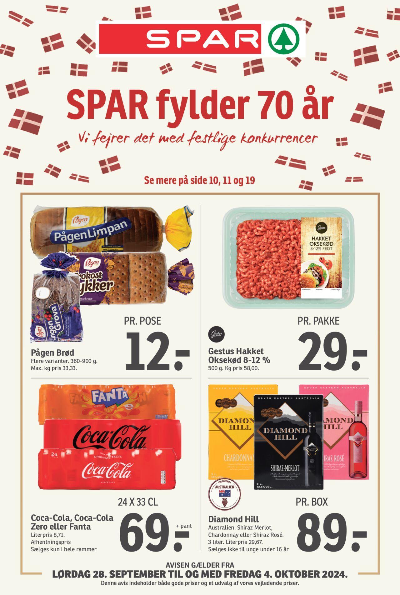 spar - Spar - Tilbudsavis 28/09/2024 - 04/10/2024