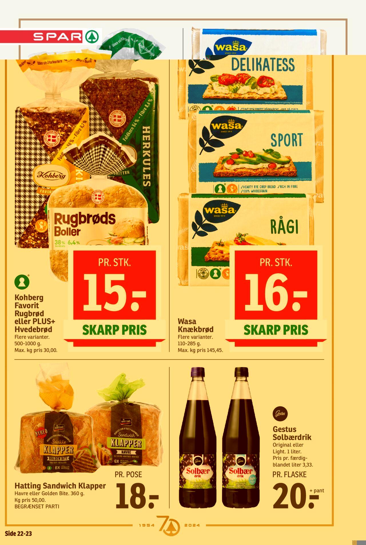 spar - Spar - Tilbudsavis 05/10/2024 - 11/10/2024 - page: 22