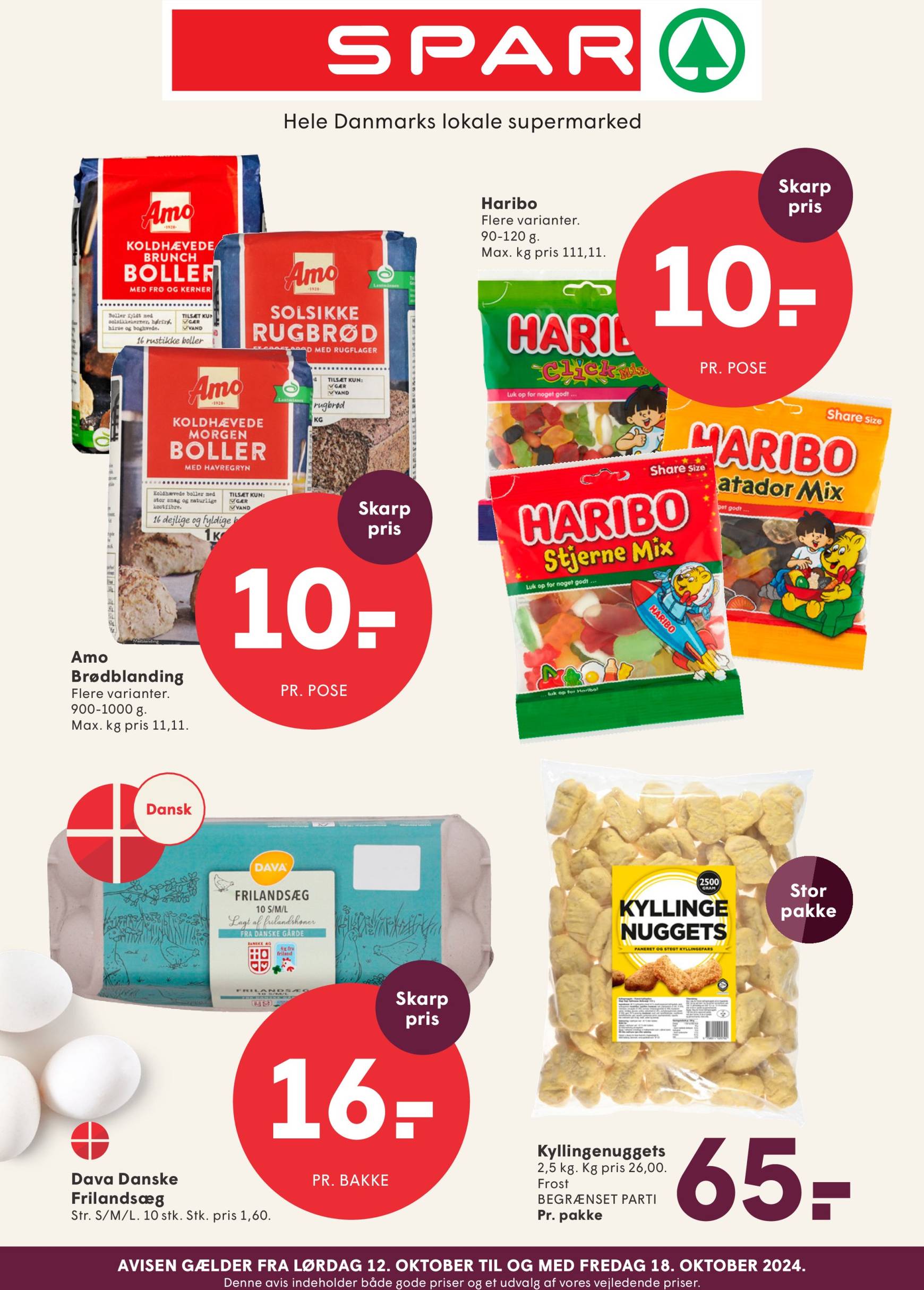 spar - Spar tilbudsavis gyldig fra 12.10. - 18.10.