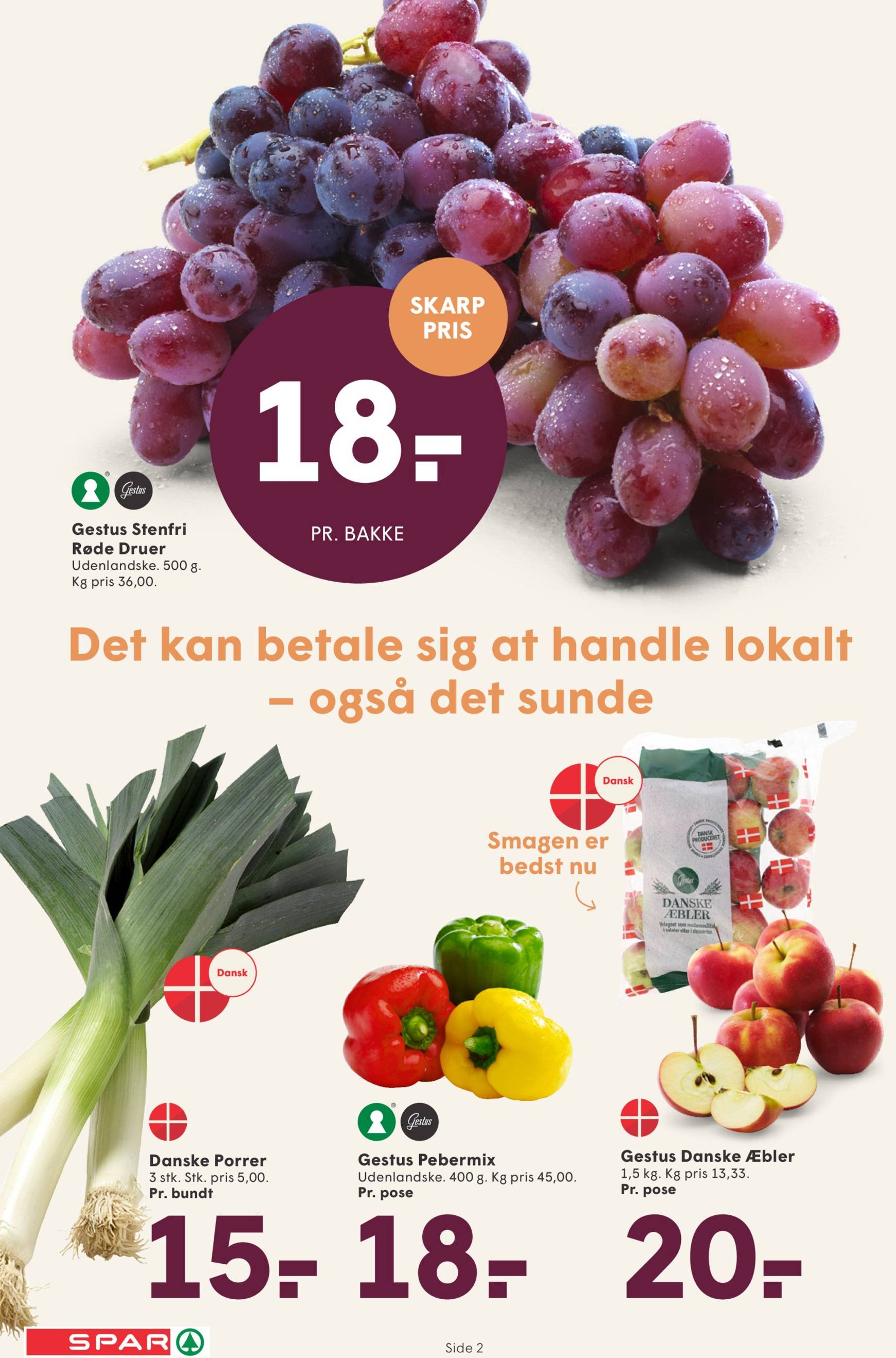 spar - Spar tilbudsavis gyldig fra 26.10. - 01.11. - page: 2