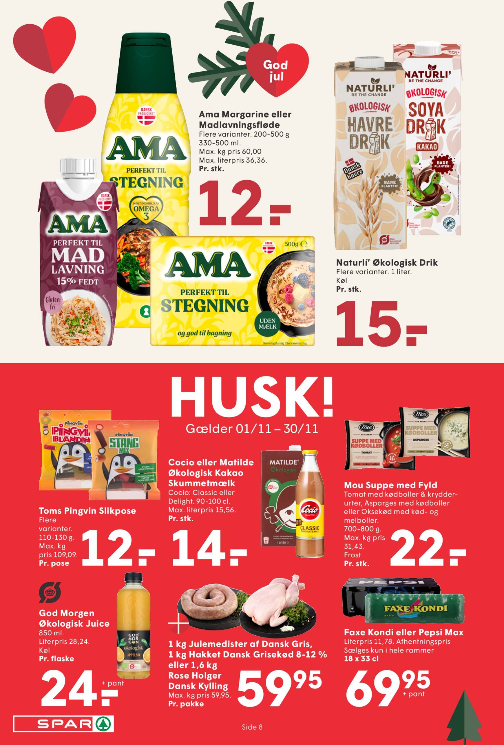 spar - Spar tilbudsavis gyldig fra 09.11. - 15.11. - page: 8