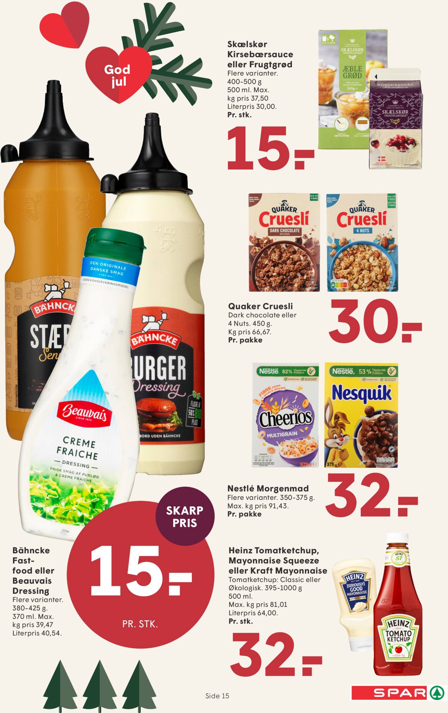 spar - Spar tilbudsavis gyldig fra 09.11. - 15.11. - page: 15