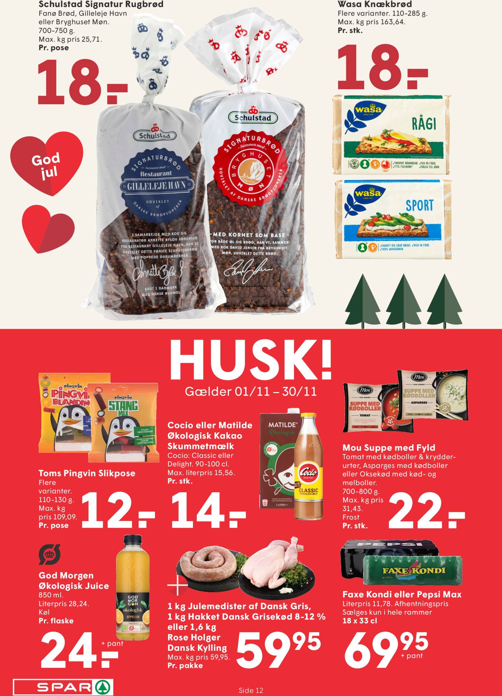 spar - Spar tilbudsavis gyldig fra 16.11. - 22.11. - page: 12