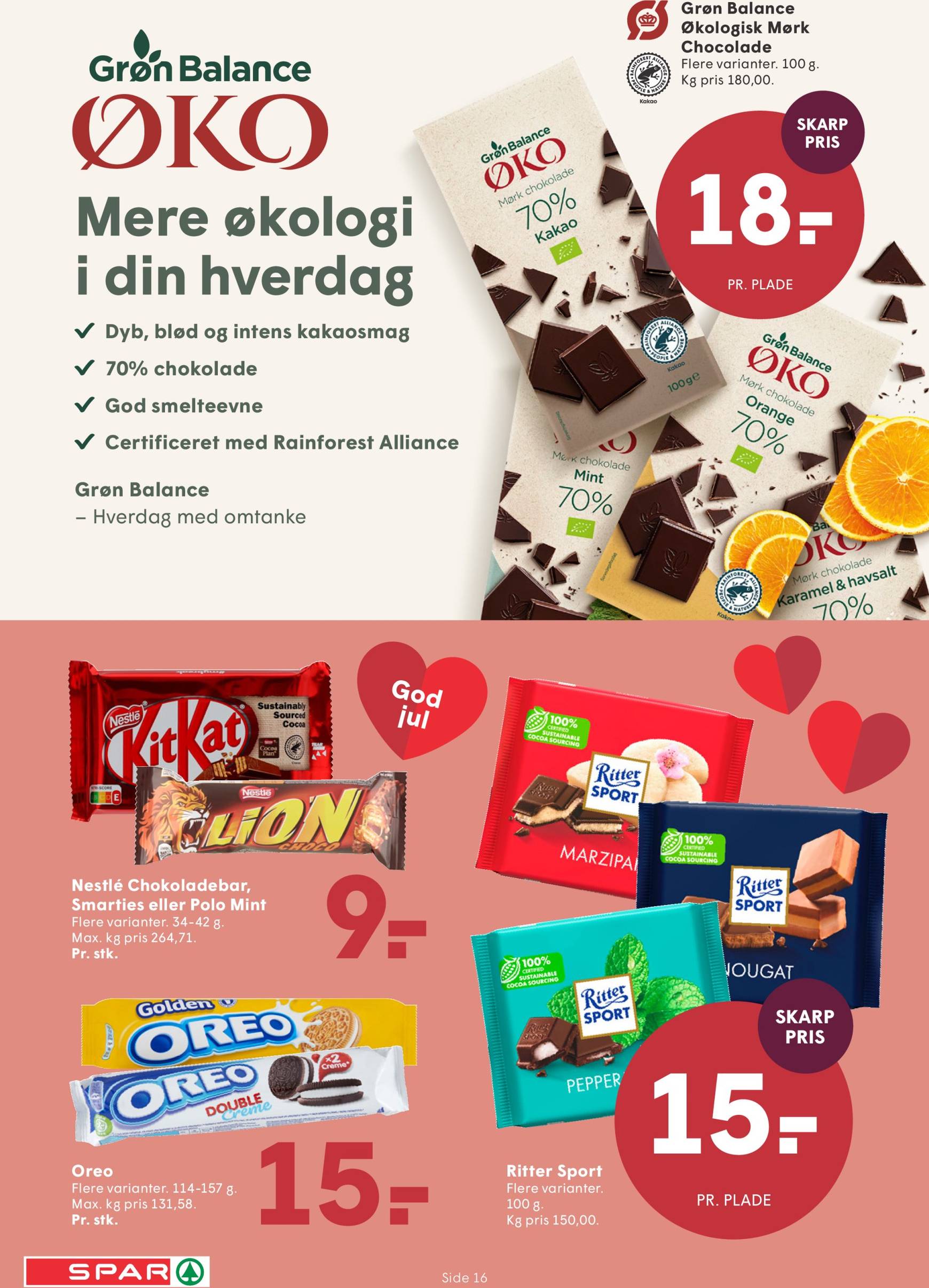 spar - Spar tilbudsavis gyldig fra 16.11. - 22.11. - page: 16