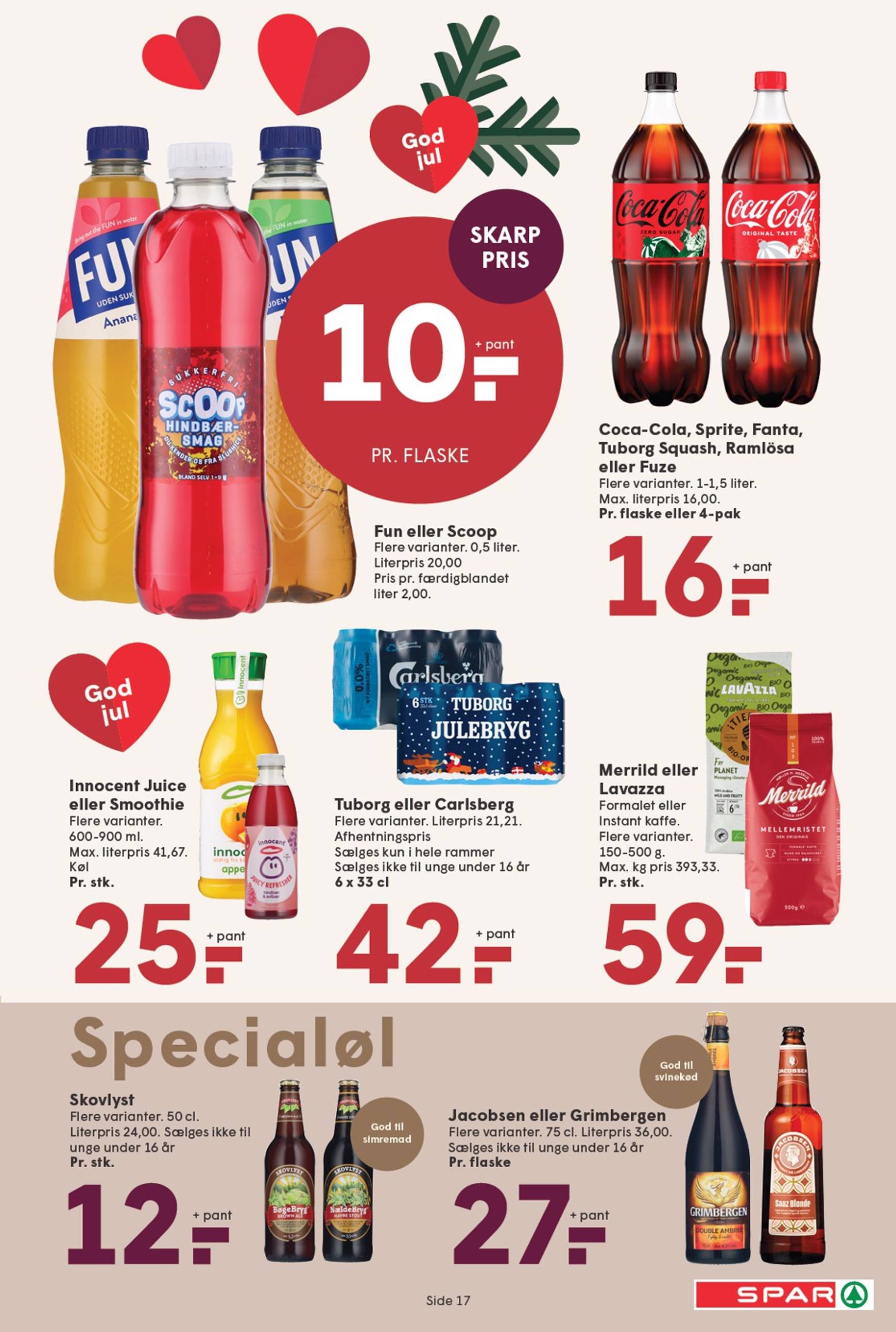 spar - Spar tilbudsavis gyldig fra 23.11. - 29.11. - page: 17