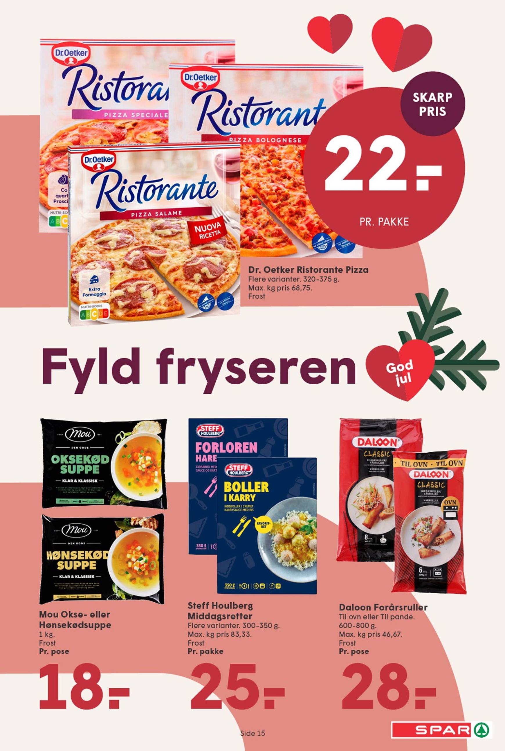 spar - Spar tilbudsavis gyldig fra 23.11. - 29.11. - page: 15