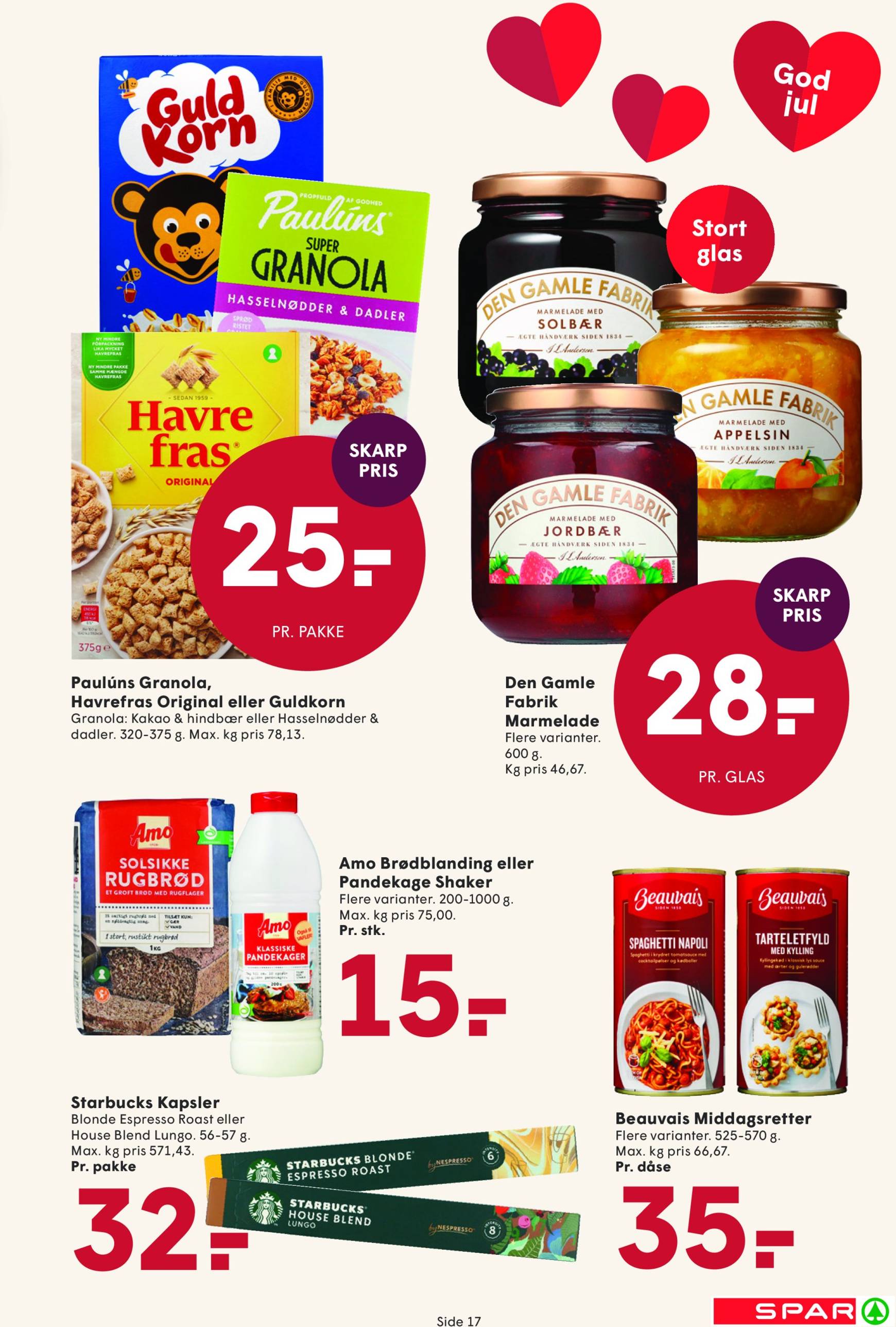 spar - Spar tilbudsavis gyldig fra 07.12. - 13.12. - page: 17