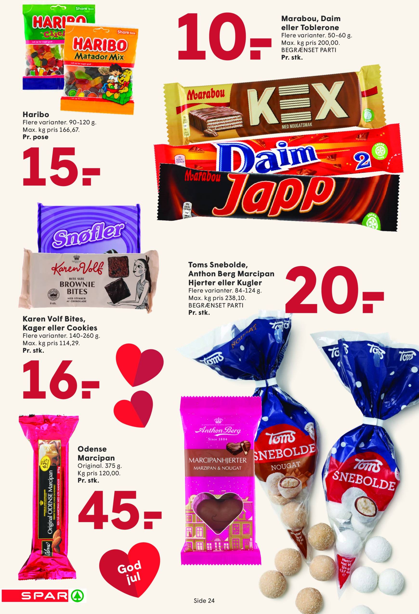 spar - Spar tilbudsavis gyldig fra 07.12. - 13.12. - page: 24