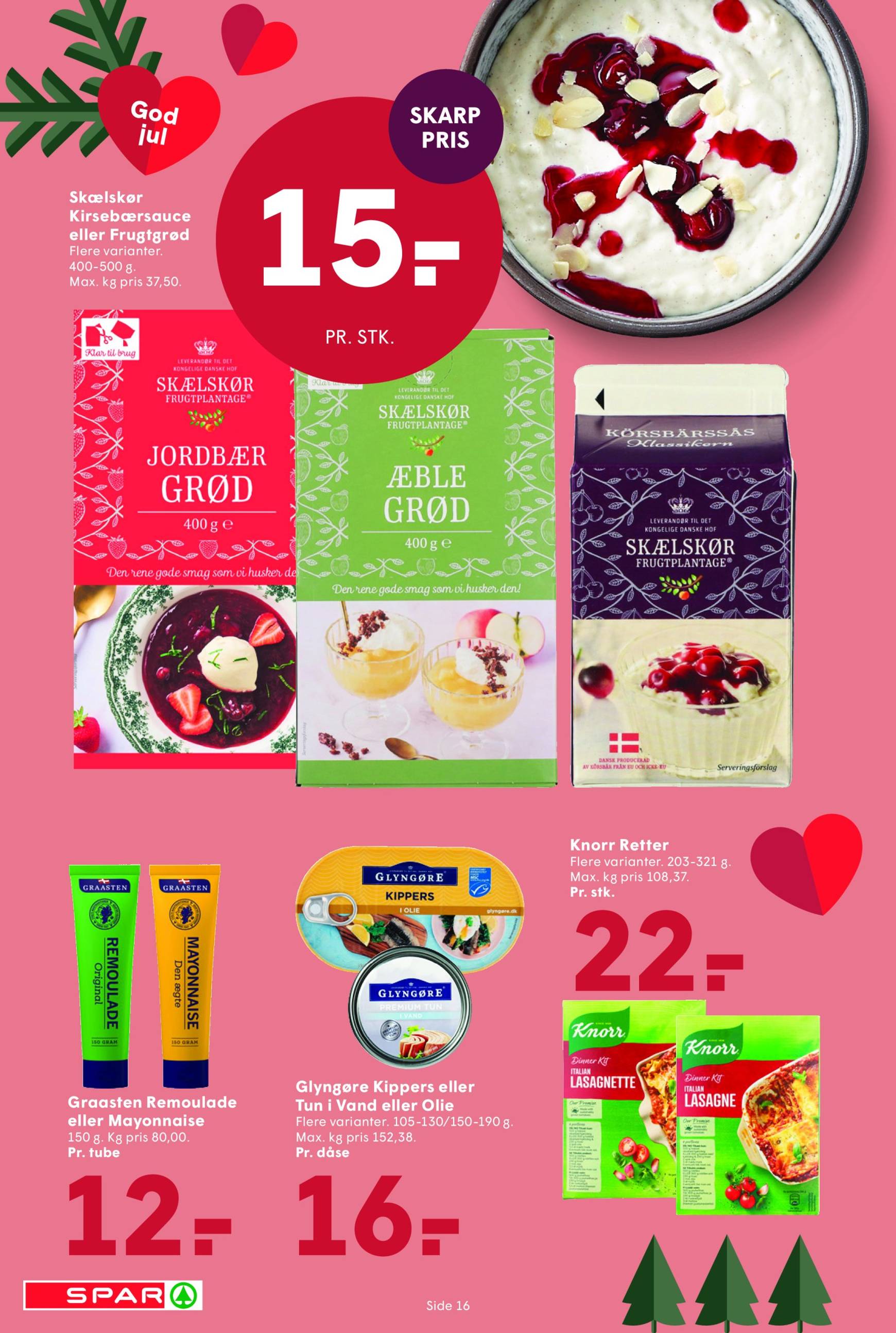 spar - Spar tilbudsavis gyldig fra 07.12. - 13.12. - page: 16