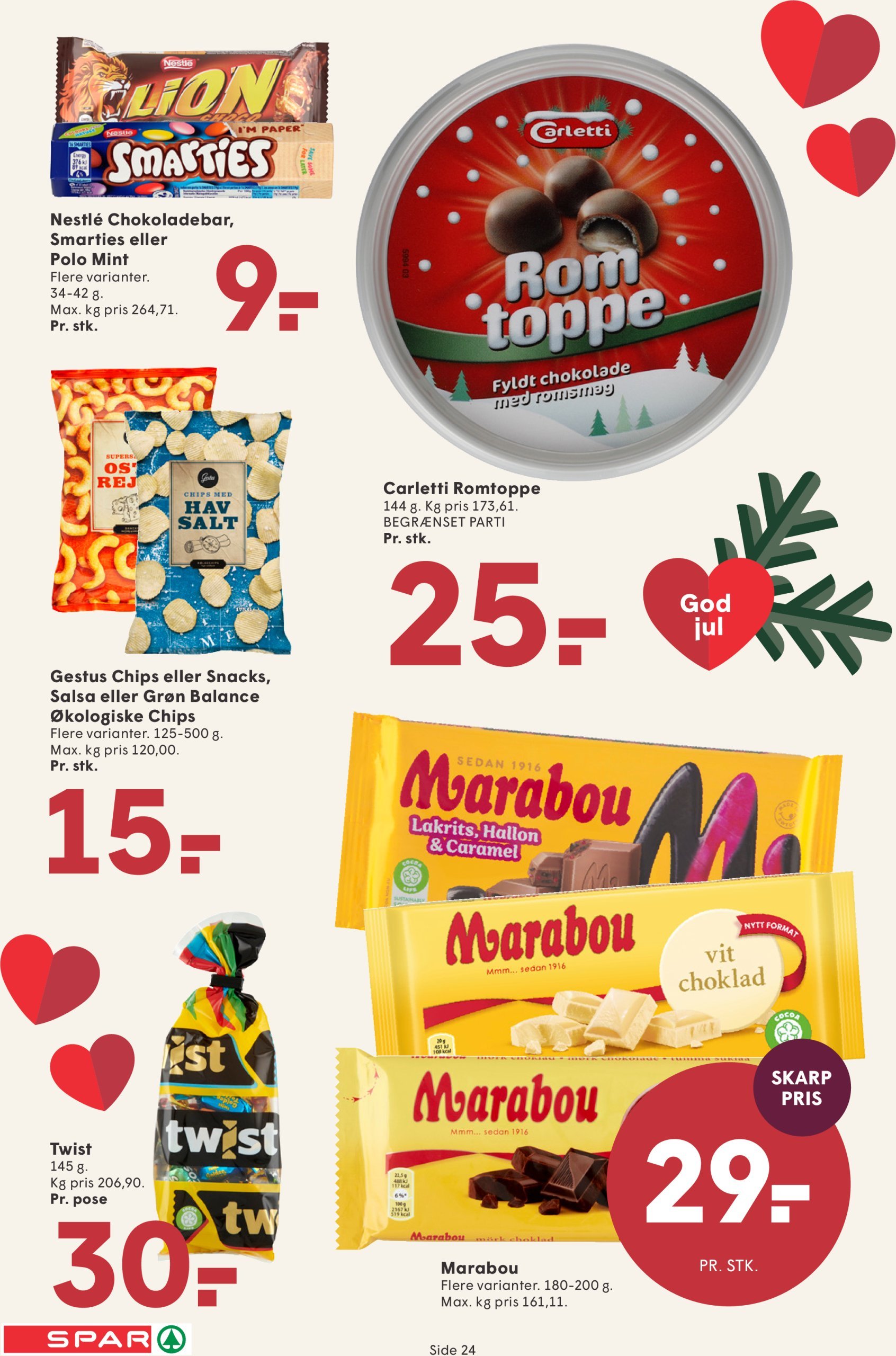 spar - Spar tilbudsavis gyldig fra 14.12. - 23.12. - page: 24