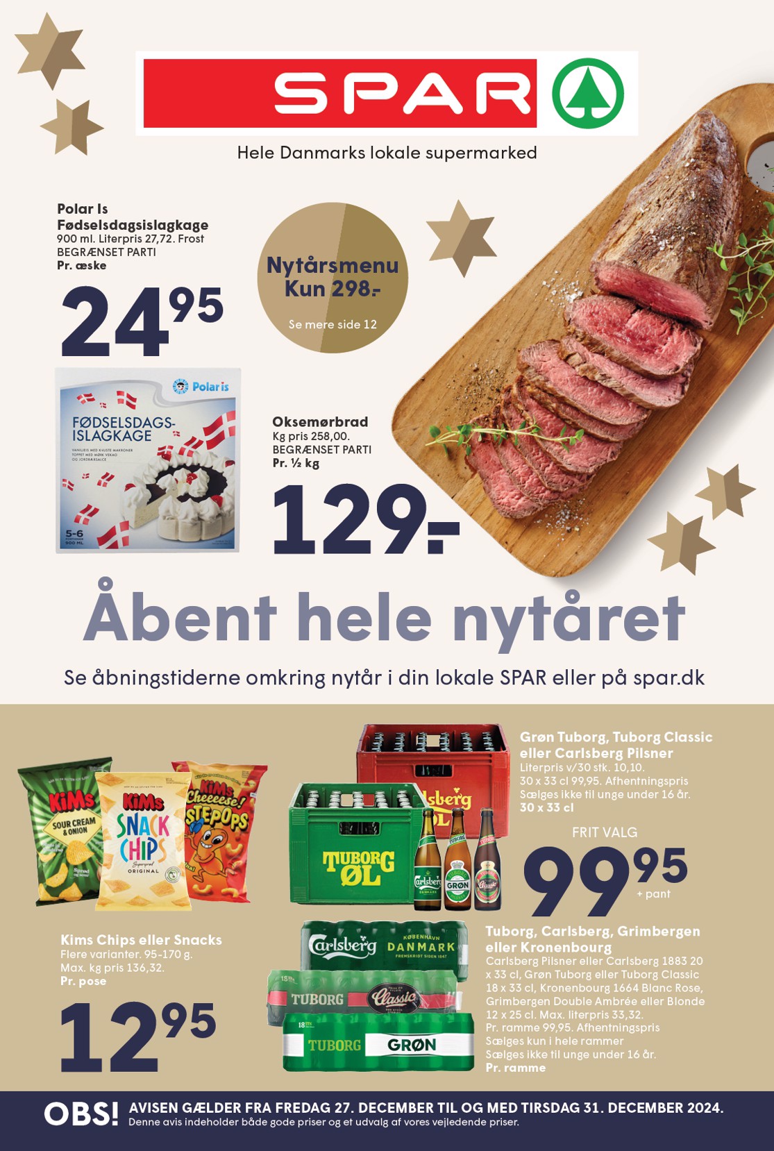 spar - Spar tilbudsavis gyldig fra 27.12. - 31.12.