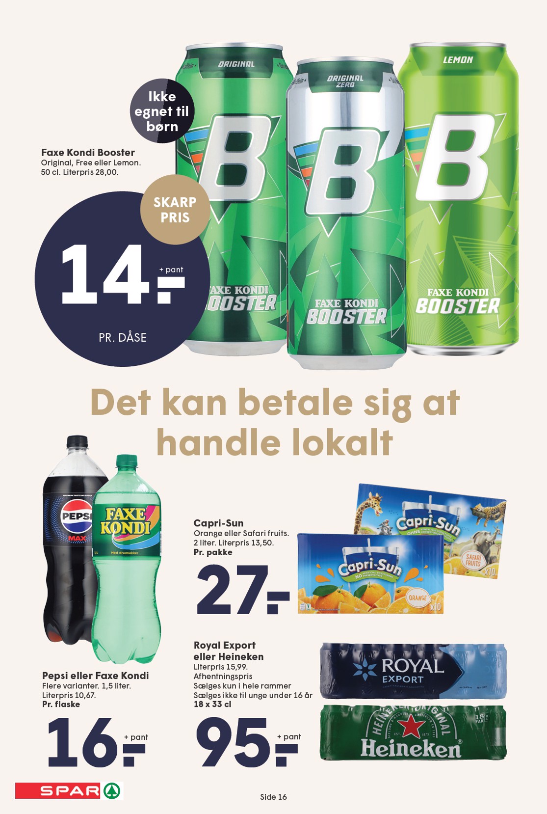 spar - Spar tilbudsavis gyldig fra 04.01. - 10.01. - page: 16