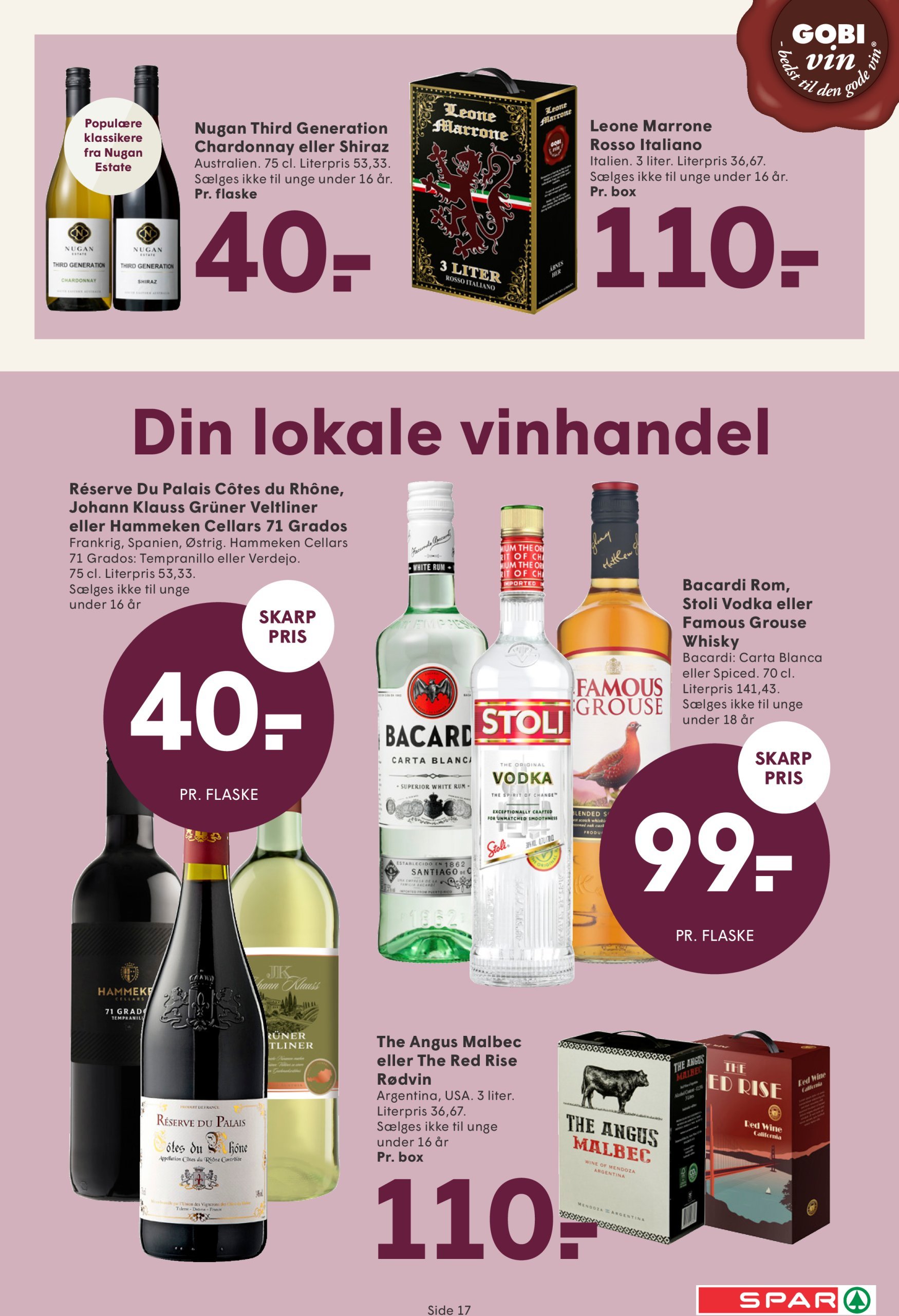 spar - Spar tilbudsavis gyldig fra 11.01. - 17.01. - page: 17