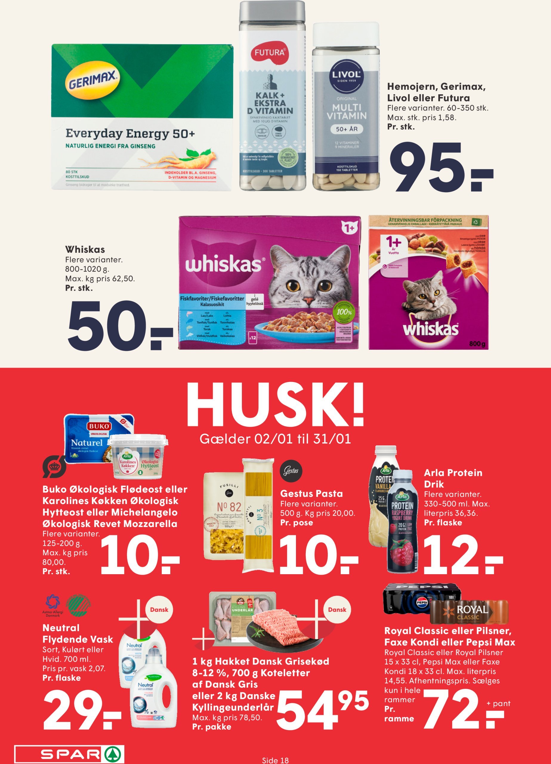 spar - Spar tilbudsavis gyldig fra 11.01. - 17.01. - page: 18