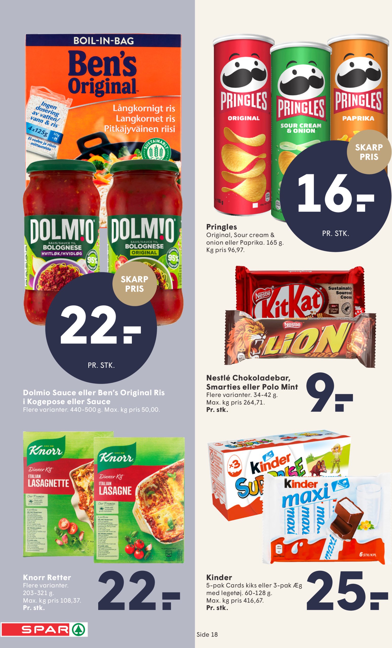 spar - Spar tilbudsavis gyldig fra 25.01. - 30.01. - page: 18