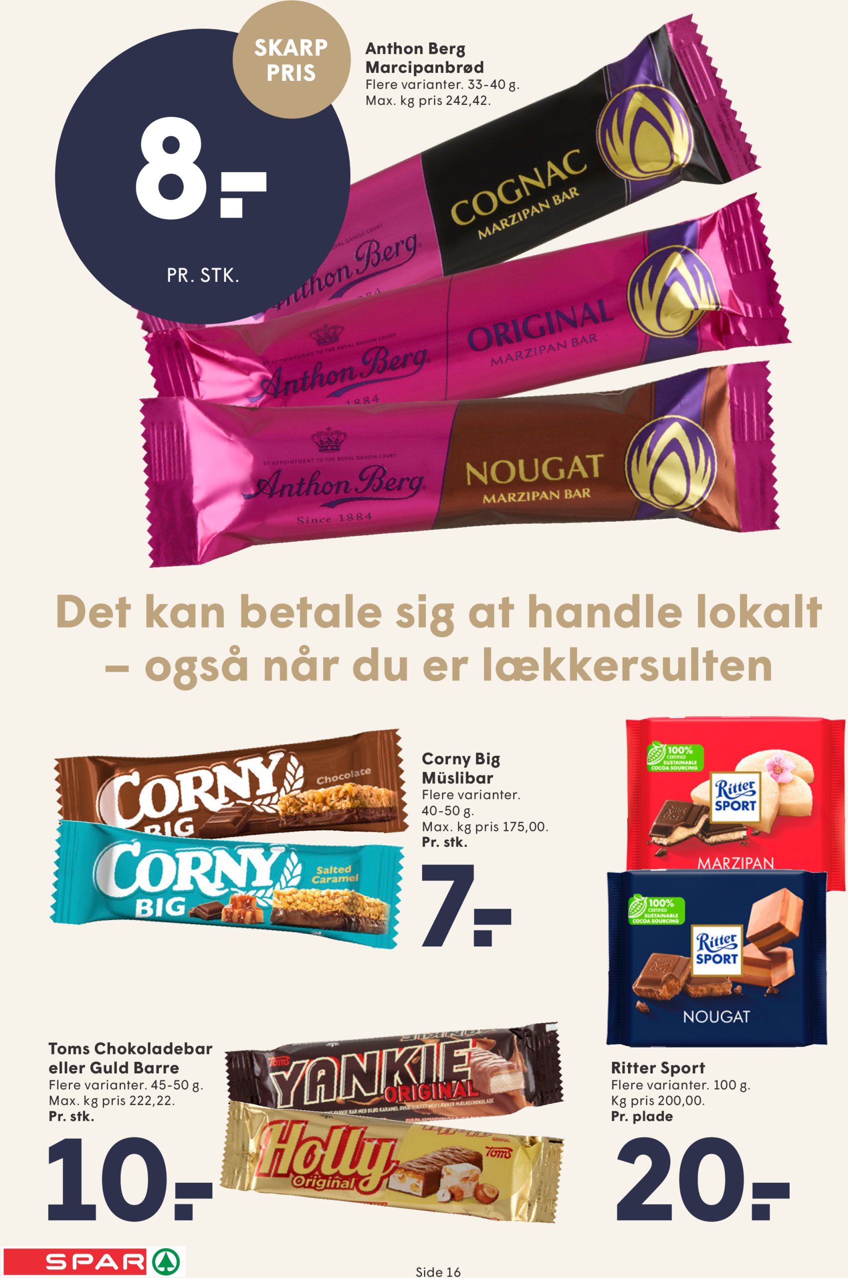 spar - Spar tilbudsavis gyldig fra 31.01. - 06.02. - page: 16