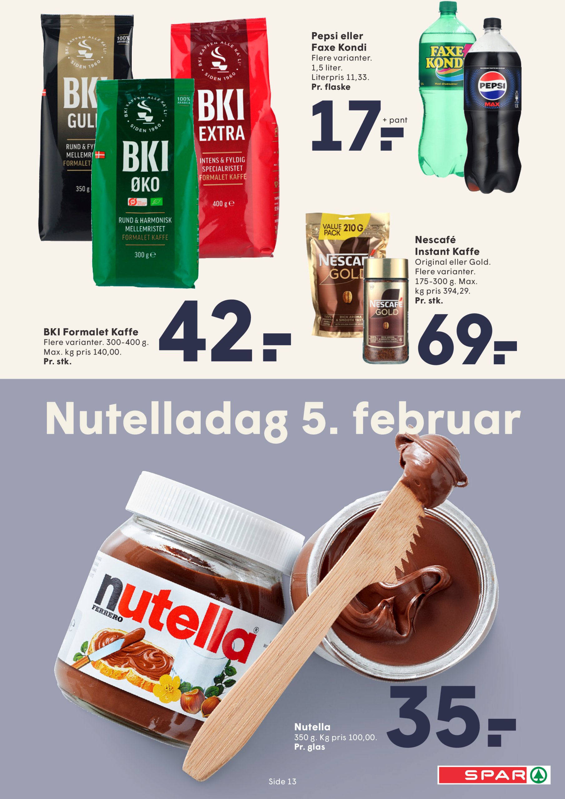 spar - Spar tilbudsavis gyldig fra 31.01. - 06.02. - page: 13