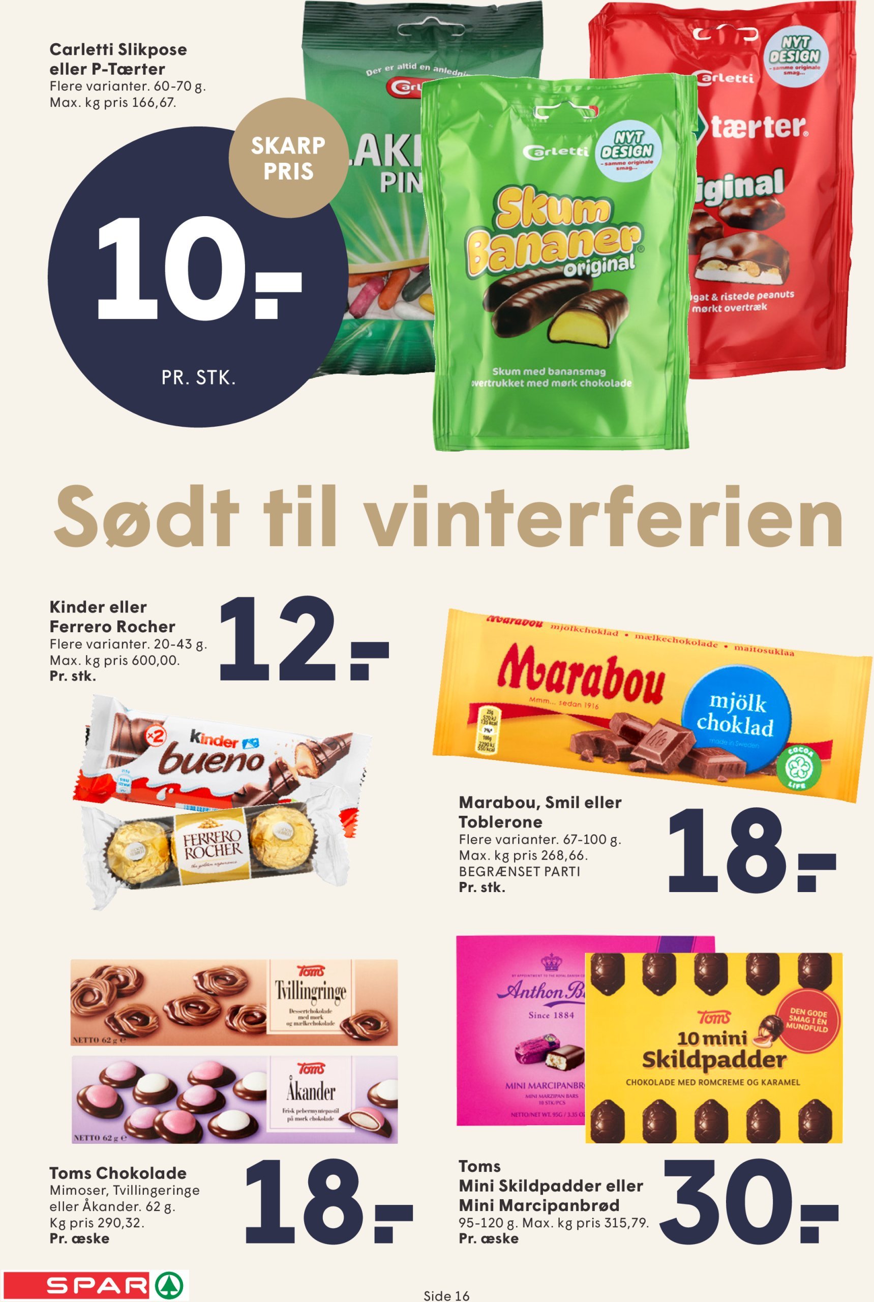 spar - Spar tilbudsavis gyldig fra 07.02. - 13.02. - page: 16