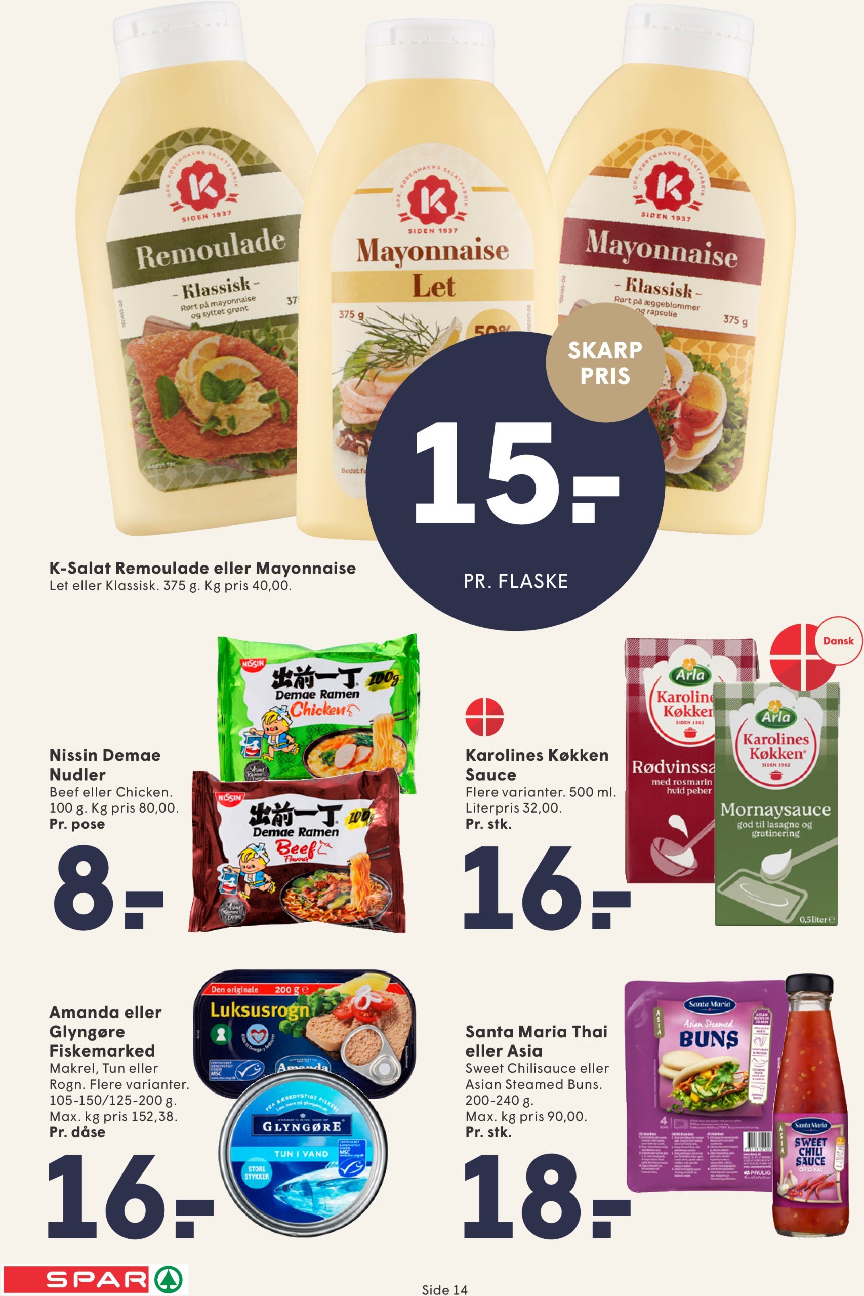 spar - Spar tilbudsavis gyldig fra 07.02. - 13.02. - page: 14