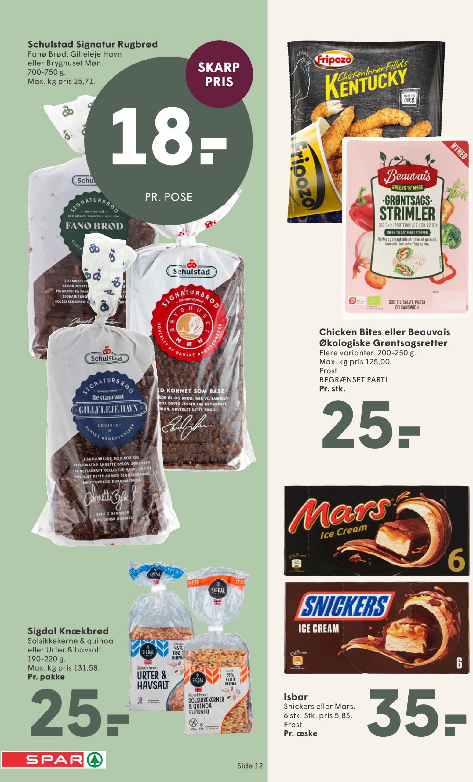 spar - Spar tilbudsavis gyldig fra 21.02. - 27.02. - page: 12