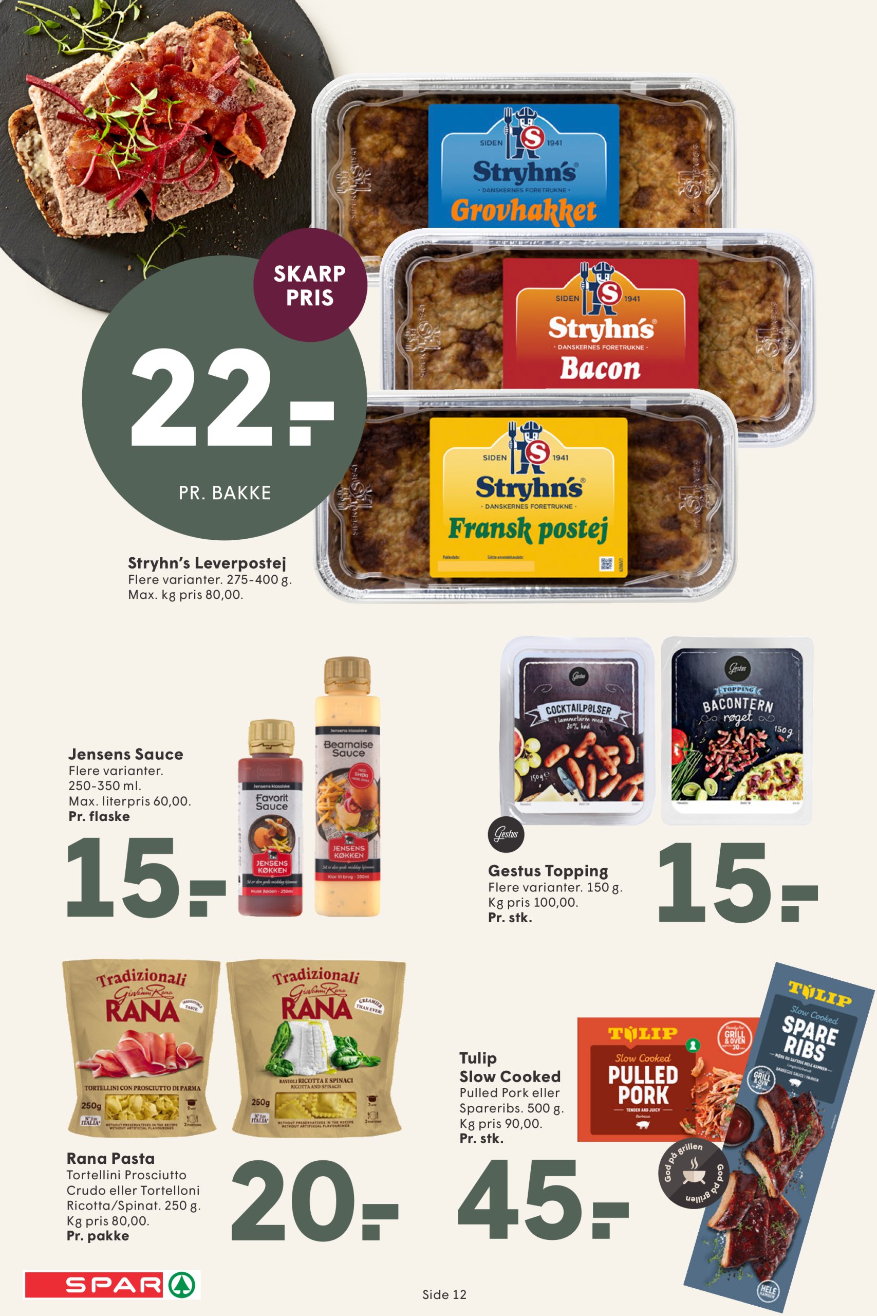 spar - Spar tilbudsavis gyldig fra 25.04. - 01.05. - page: 12