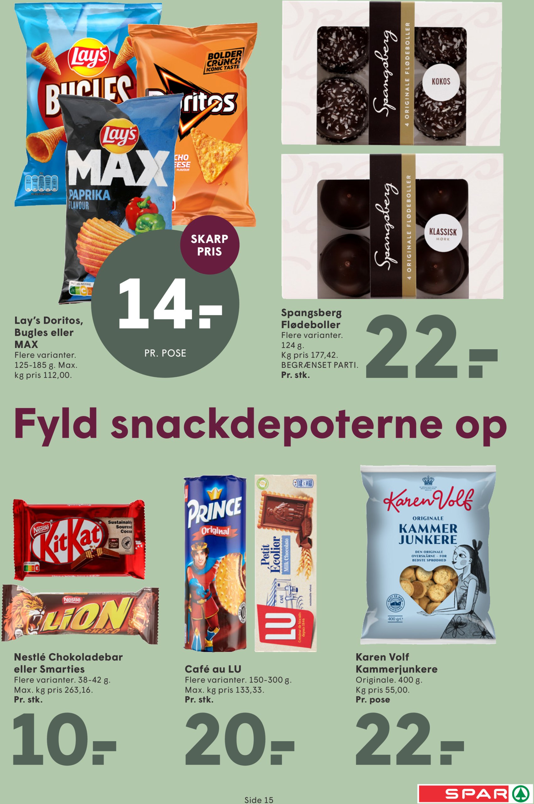 spar - Spar tilbudsavis gyldig fra 25.04. - 01.05. - page: 15
