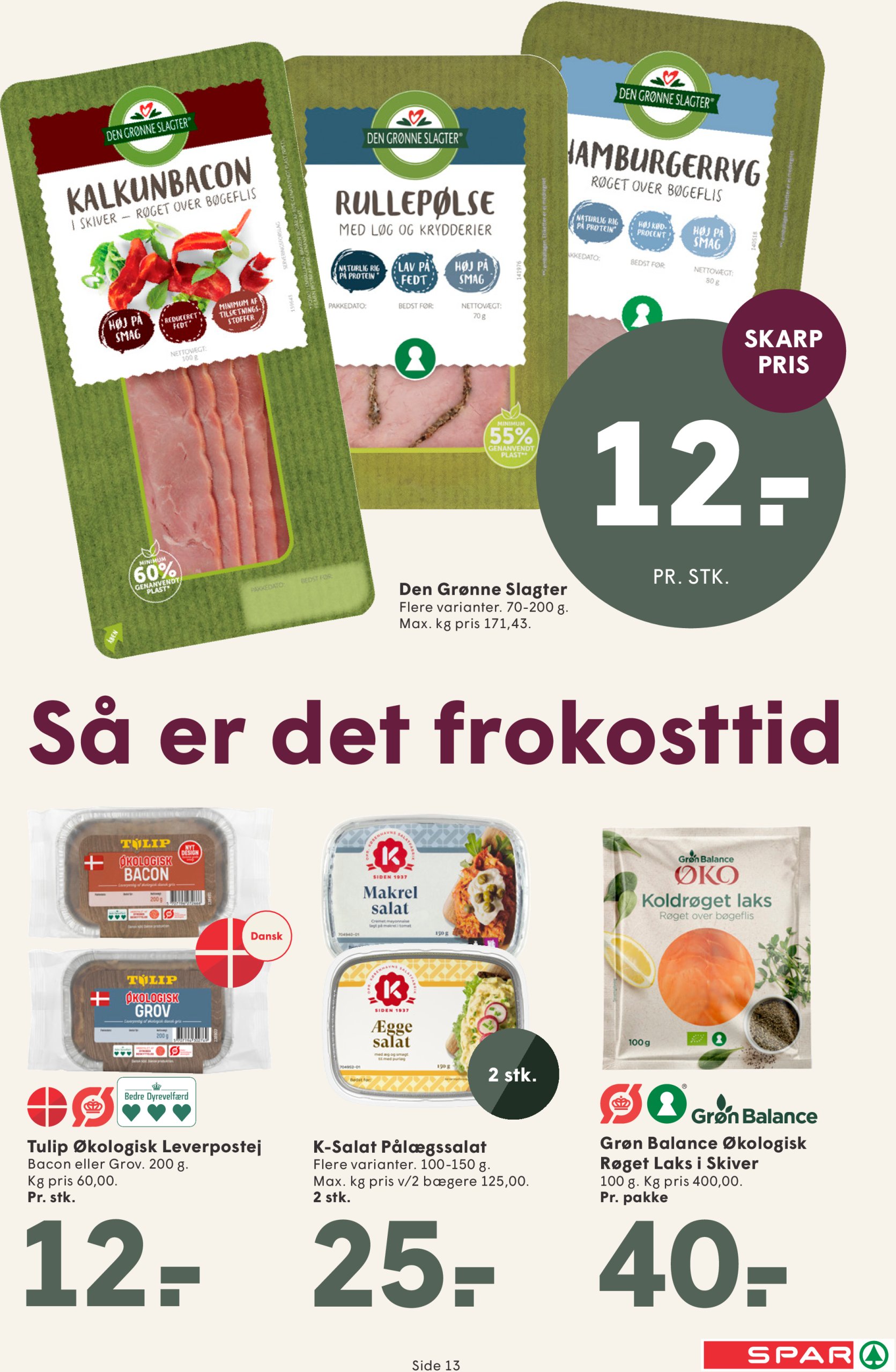 spar - Spar tilbudsavis gyldig fra 25.04. - 01.05. - page: 13