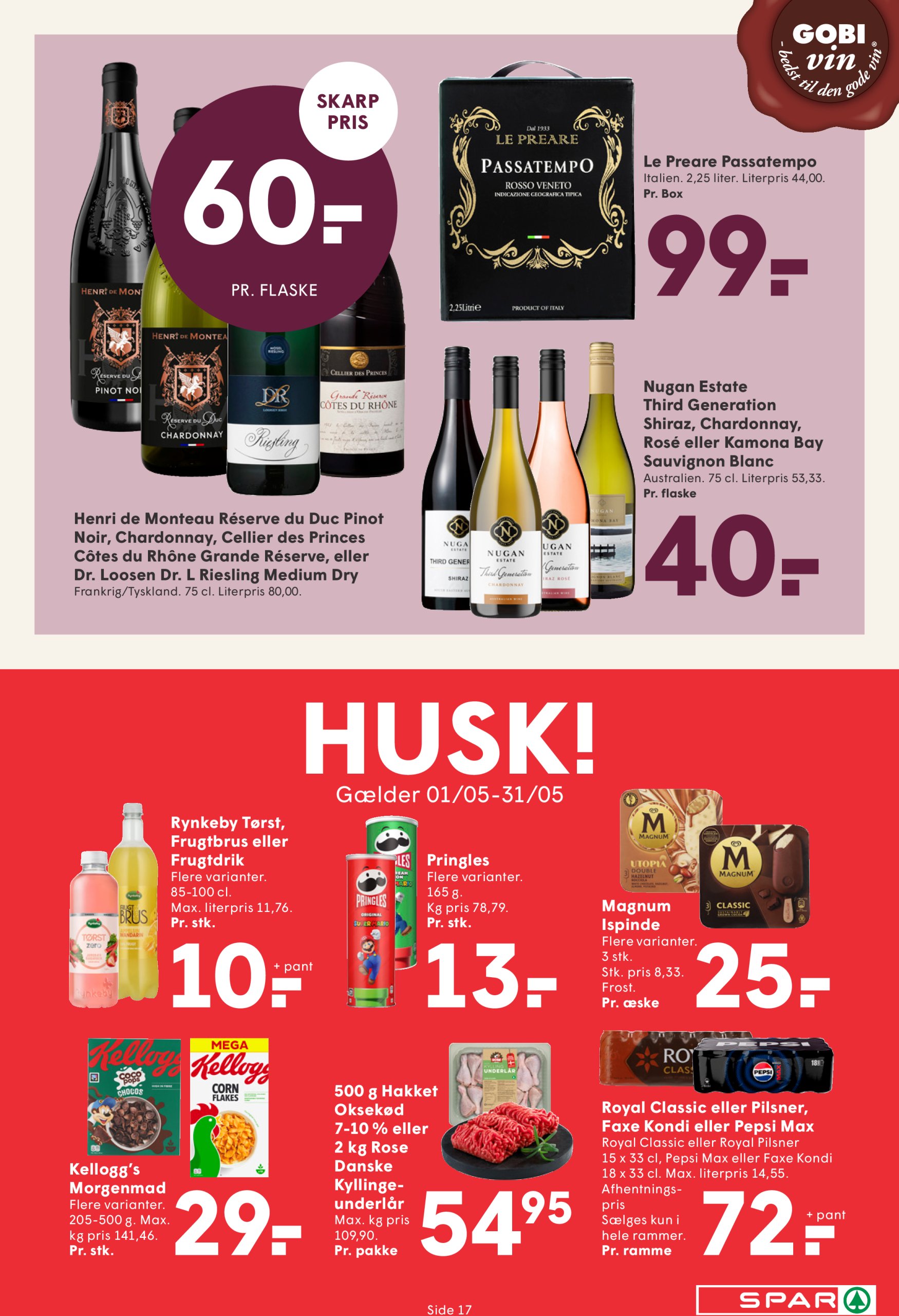 spar - Spar tilbudsavis gyldig fra 09.05. - 15.05. - page: 17
