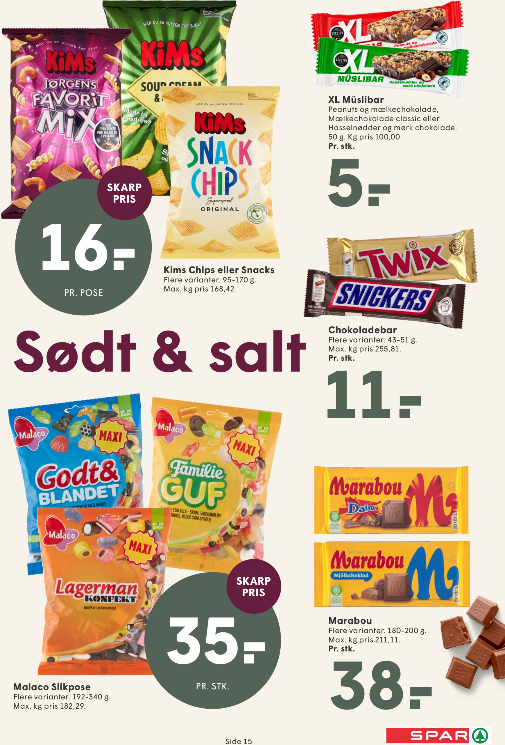 spar - Spar tilbudsavis gyldig fra 16.05. - 22.05. - page: 15