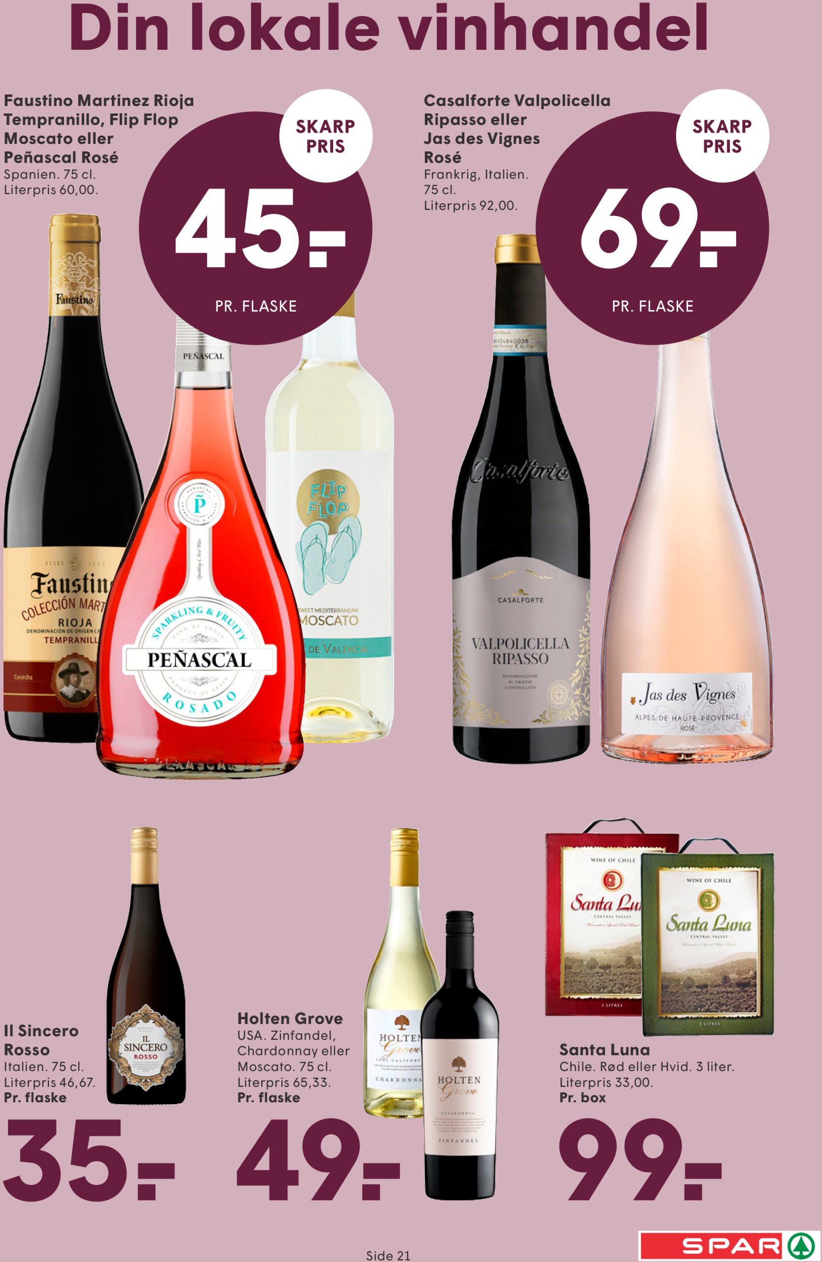 spar - Spar tilbudsavis gyldig fra 23.05. - 29.05. - page: 21