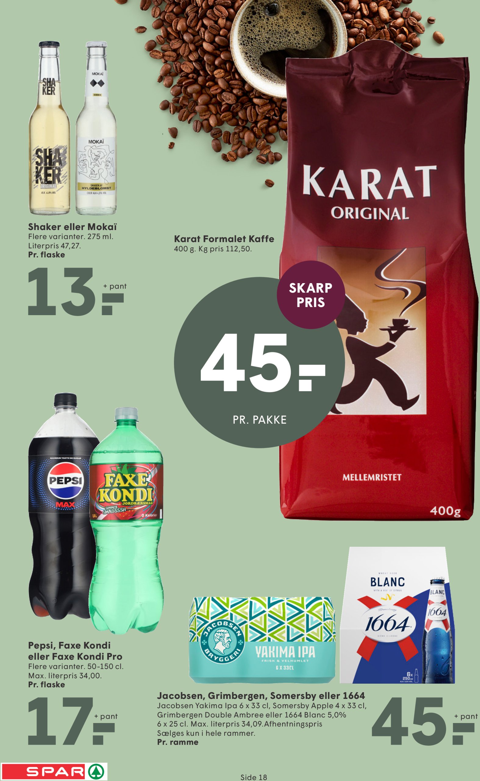 spar - Spar tilbudsavis gyldig fra 23.05. - 29.05. - page: 18