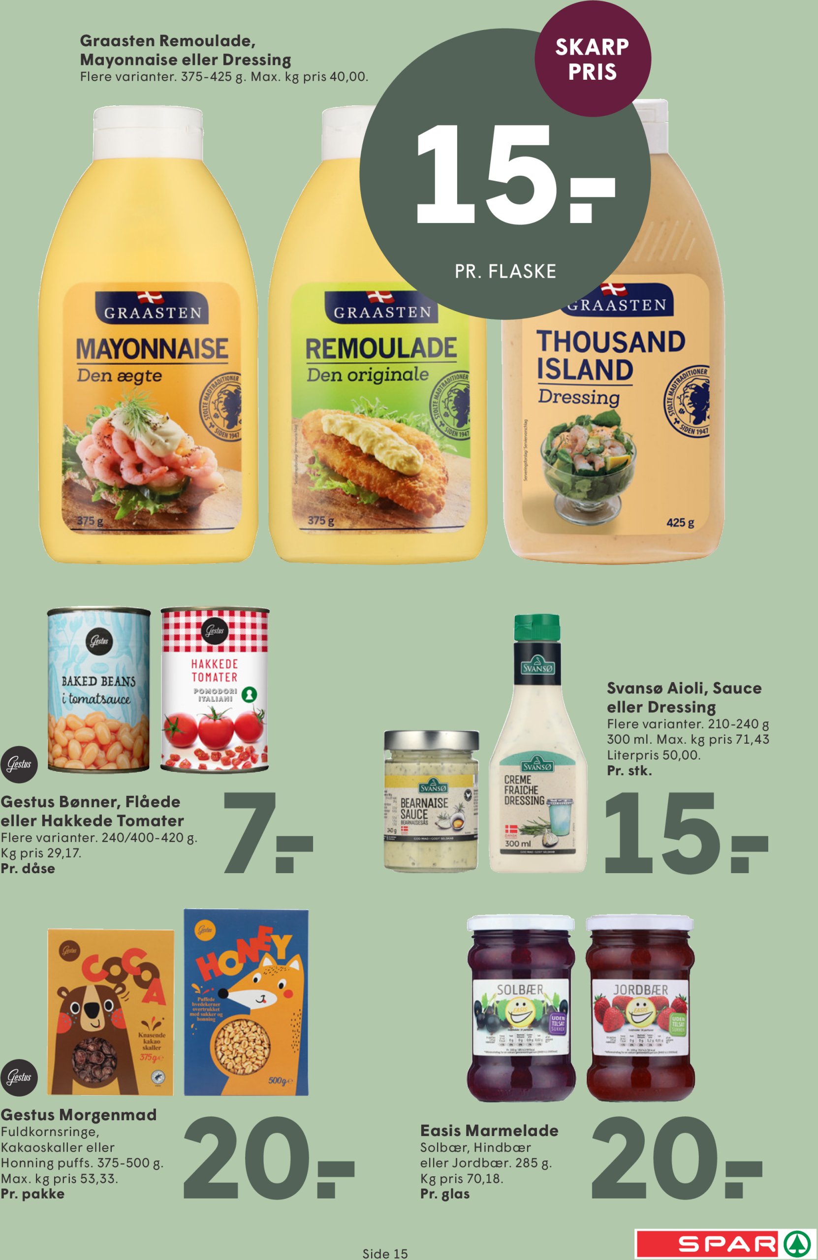 spar - Spar tilbudsavis gyldig fra 23.05. - 29.05. - page: 15