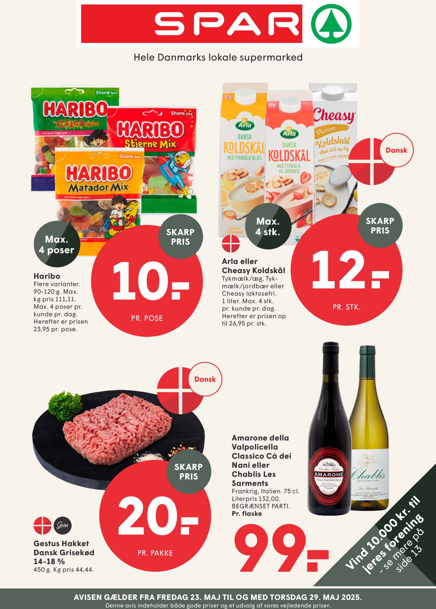 spar - Spar tilbudsavis gyldig fra 23.05. - 29.05. - page: 1