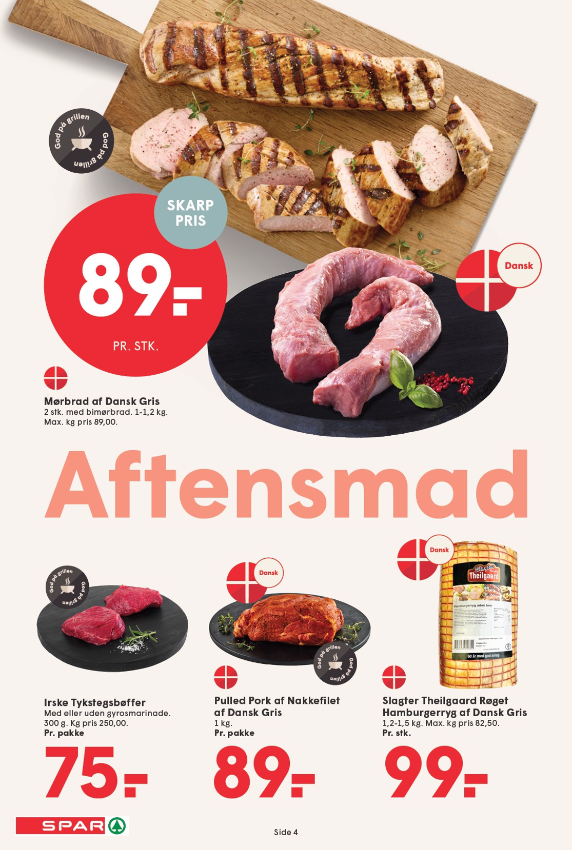 spar - Spar tilbudsavis gyldig fra 27.06. til 03.07. - page: 4