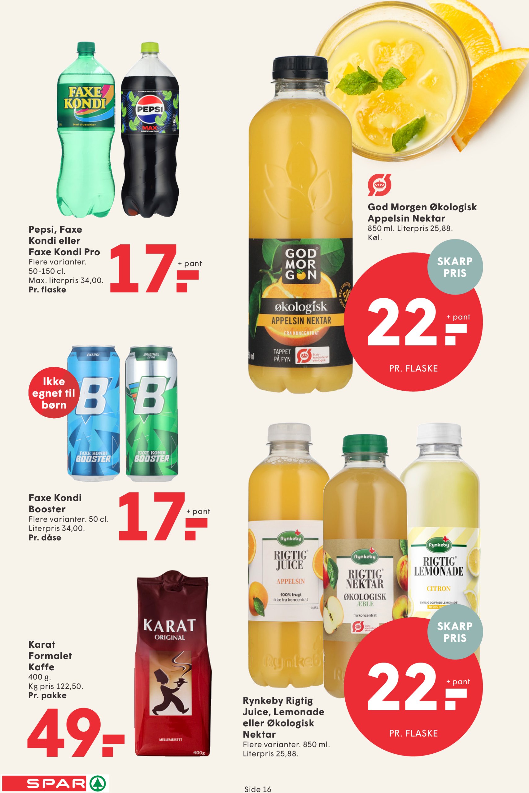 spar - Spar tilbudsavis gyldig fra 04.07. til 10.07. - page: 16