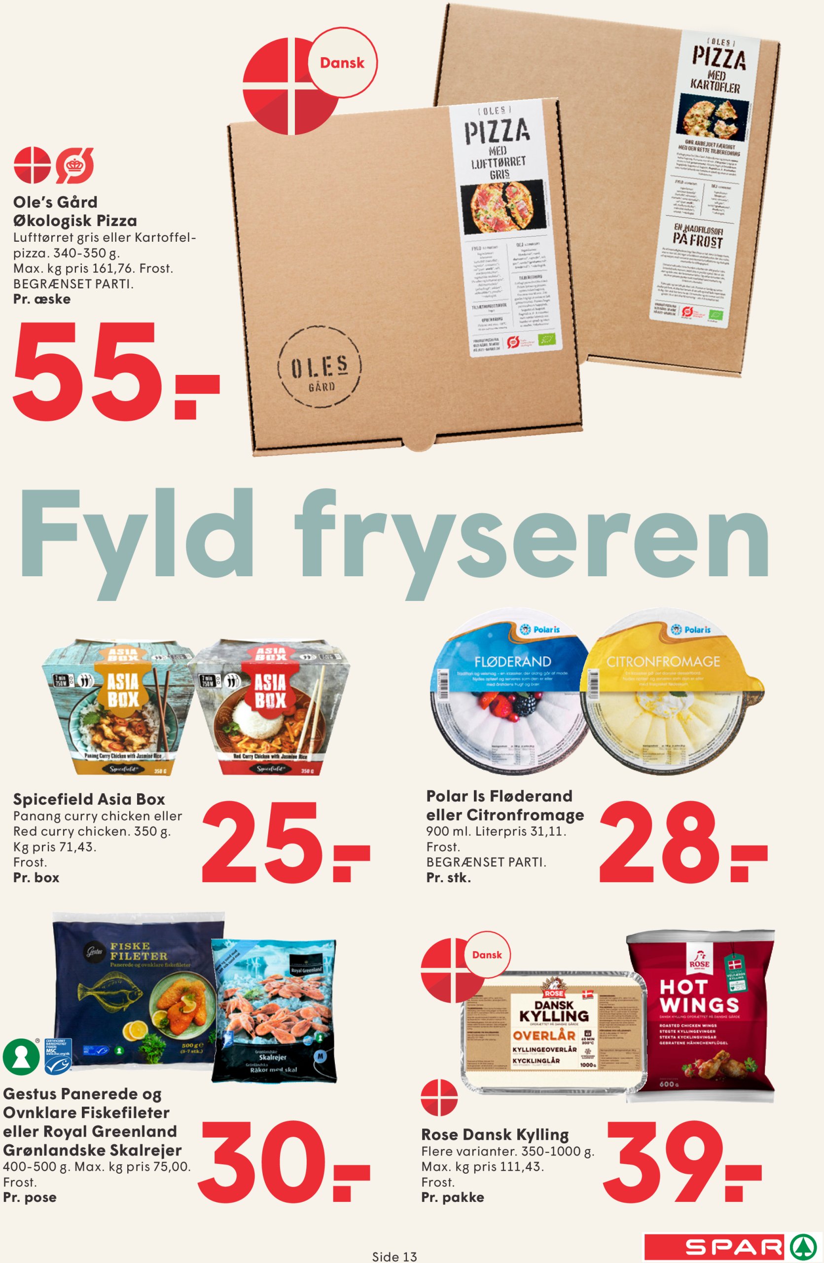 spar - Spar tilbudsavis gyldig fra 04.07. til 10.07. - page: 13